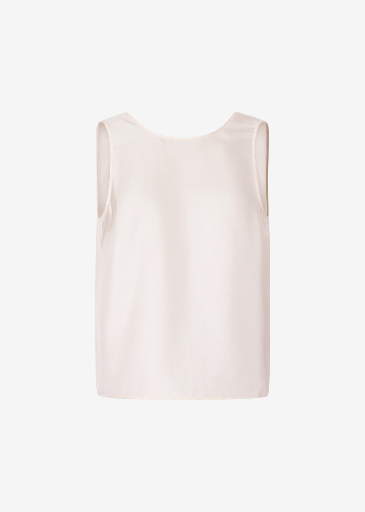 Loulou de Saison Gema Sleeveless Silk Top - Light Pink - 5