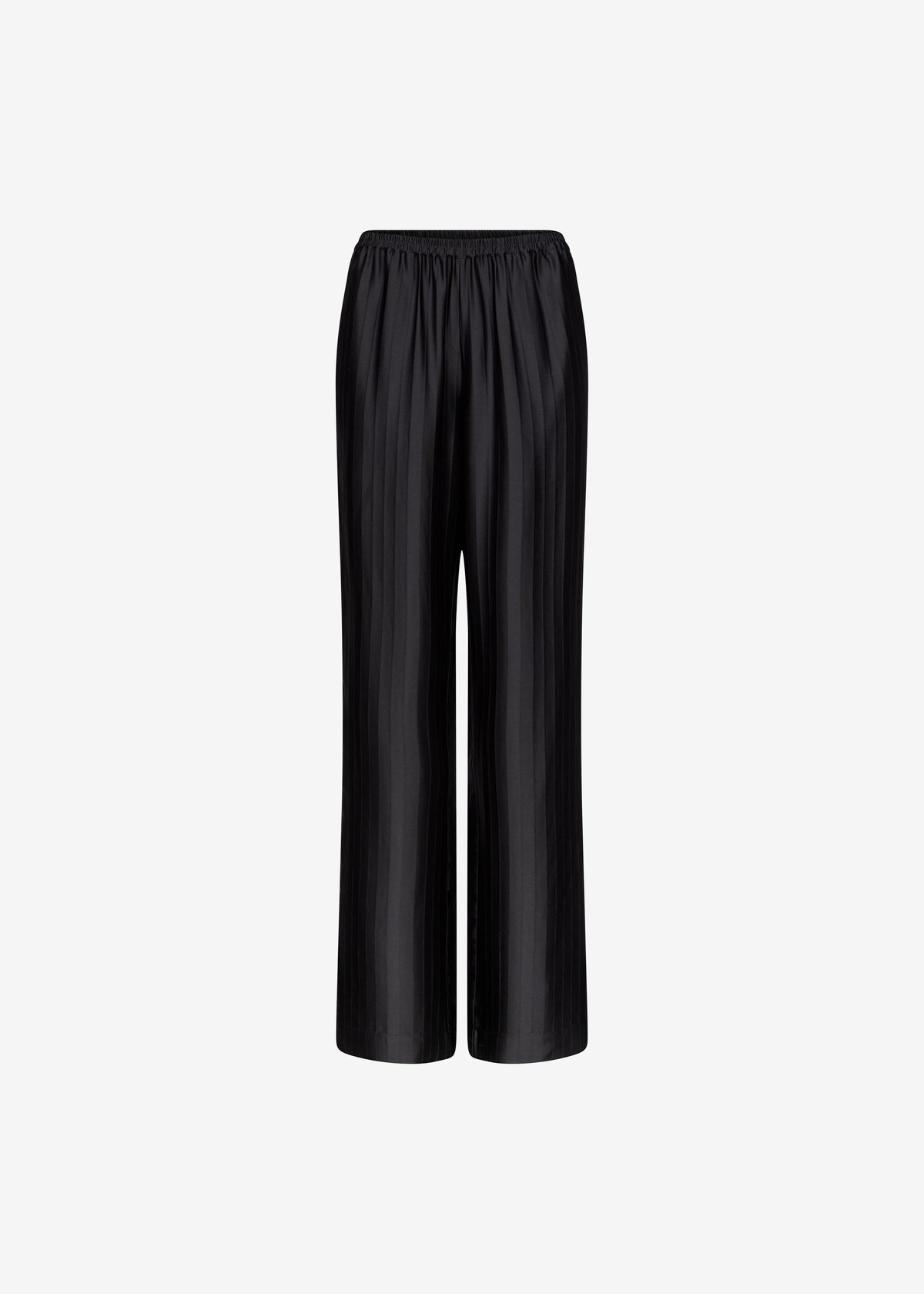 Loulou De Saison Kadala Silk Blend Trousers - Black - 7