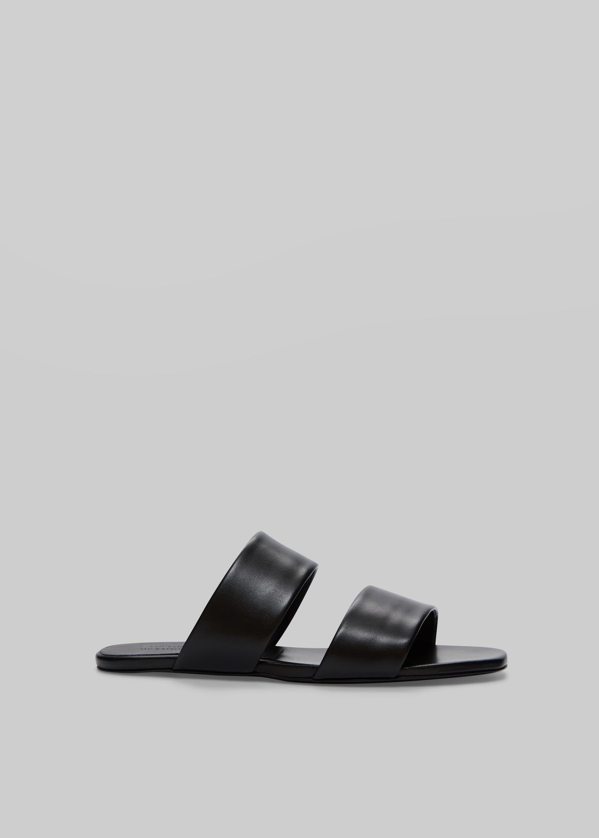 Loulou de Saison Kairo Flat Slide Sandals - Black - 2