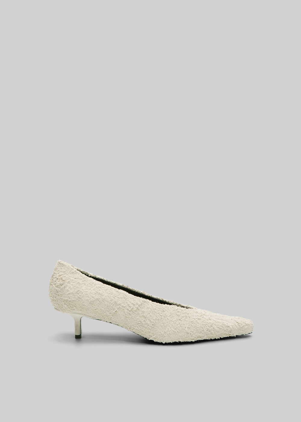 Loulou de Saison Marthe Kitten Heel Pumps - Ivory - 1