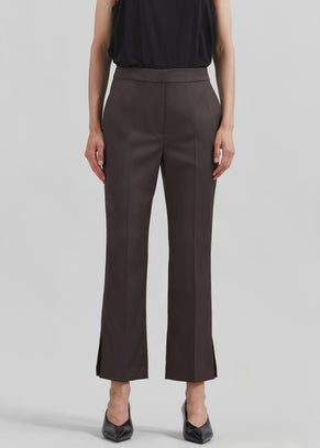 Loulou Studio Dorkas Pants - Choco