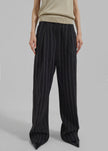 Loulou Studio Enyo Pants - Black/Ivory