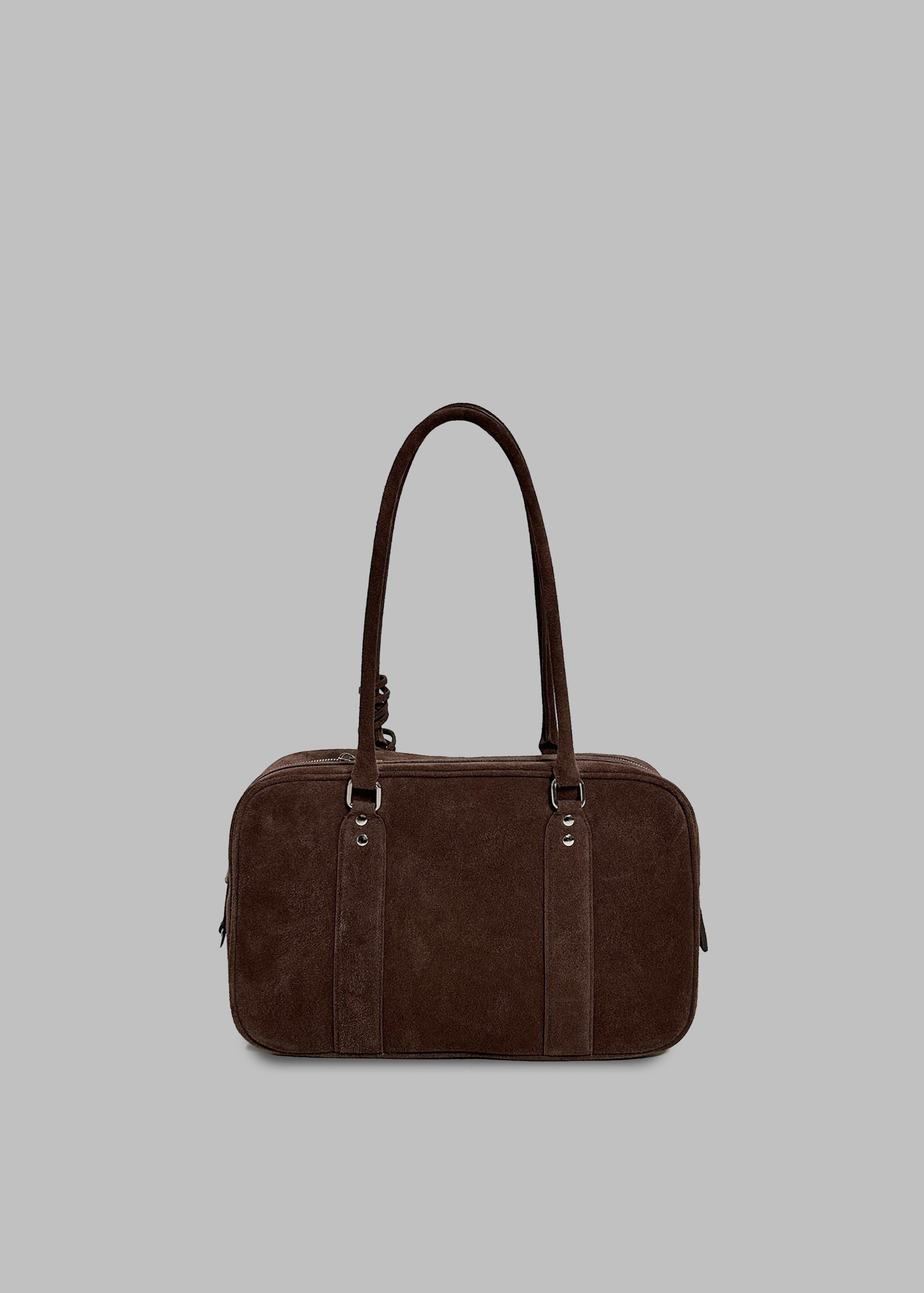 Low Classic Bookey Bag - Suede Brown - 5