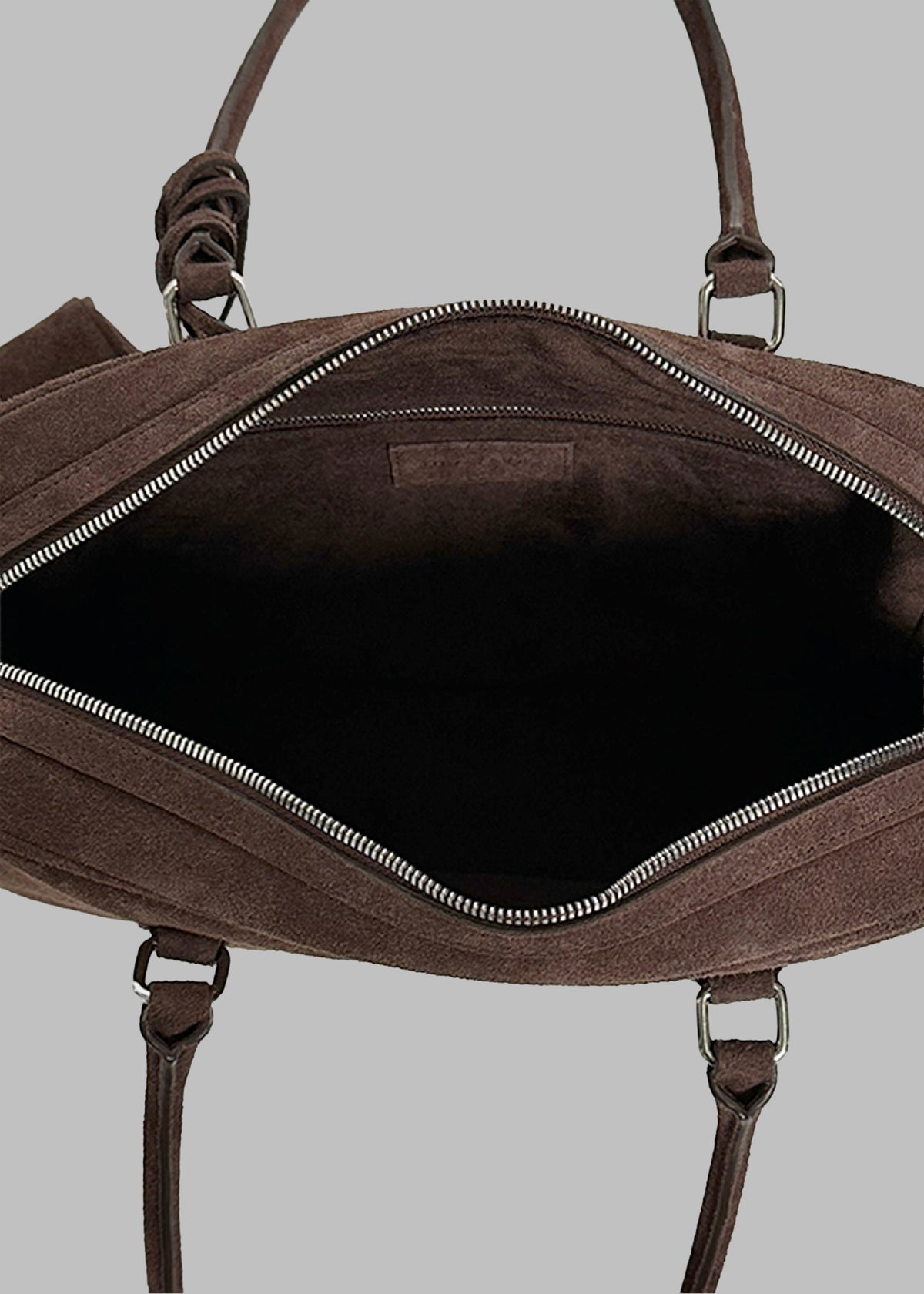 Low Classic Bookey Bag - Suede Brown - 10