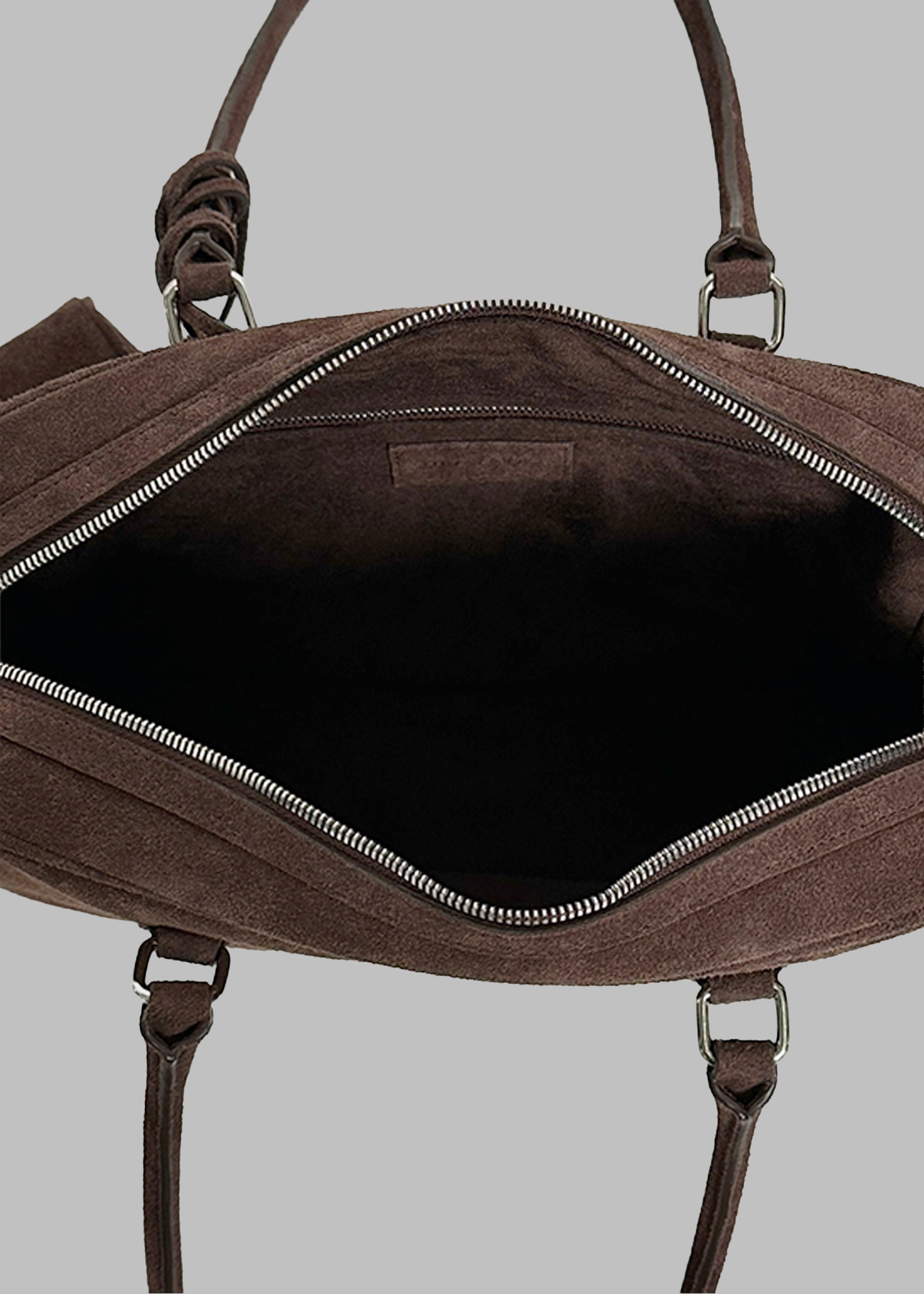 Low Classic Bookey Bag - Suede Brown - 10