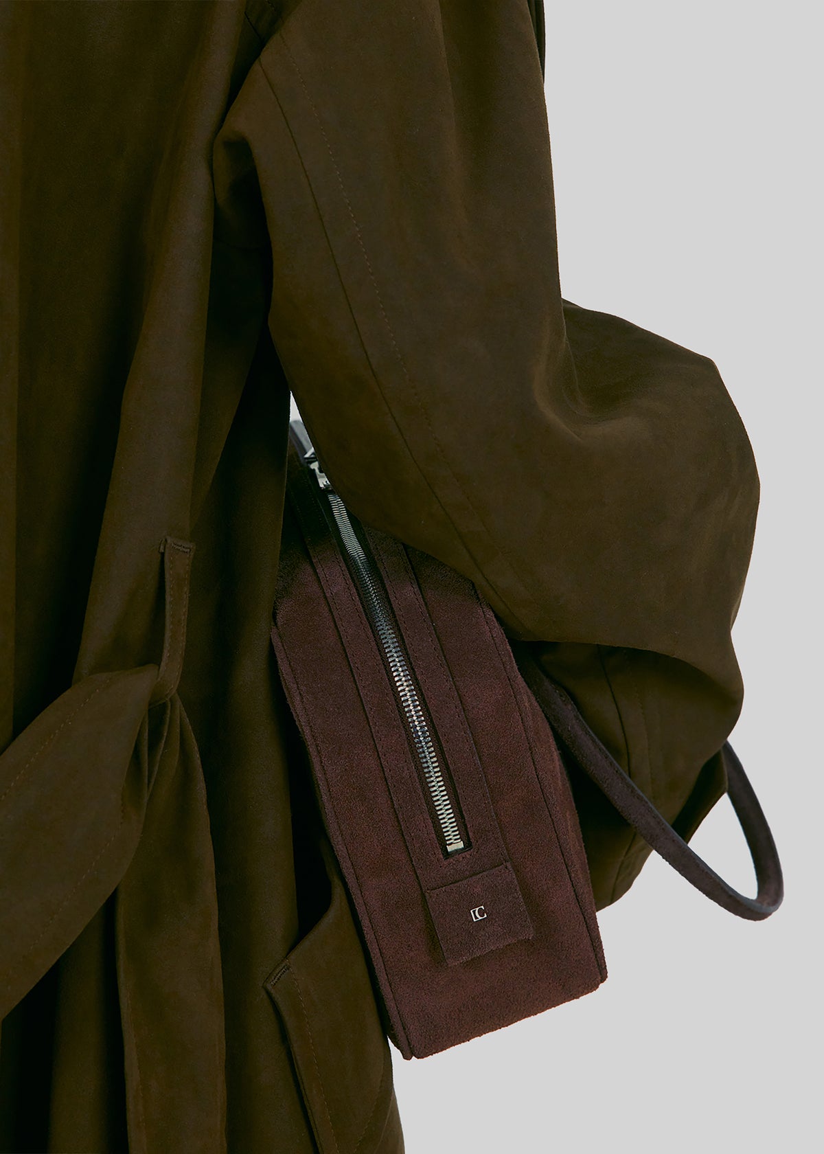 Low Classic Bookey Bag - Suede Brown - 7