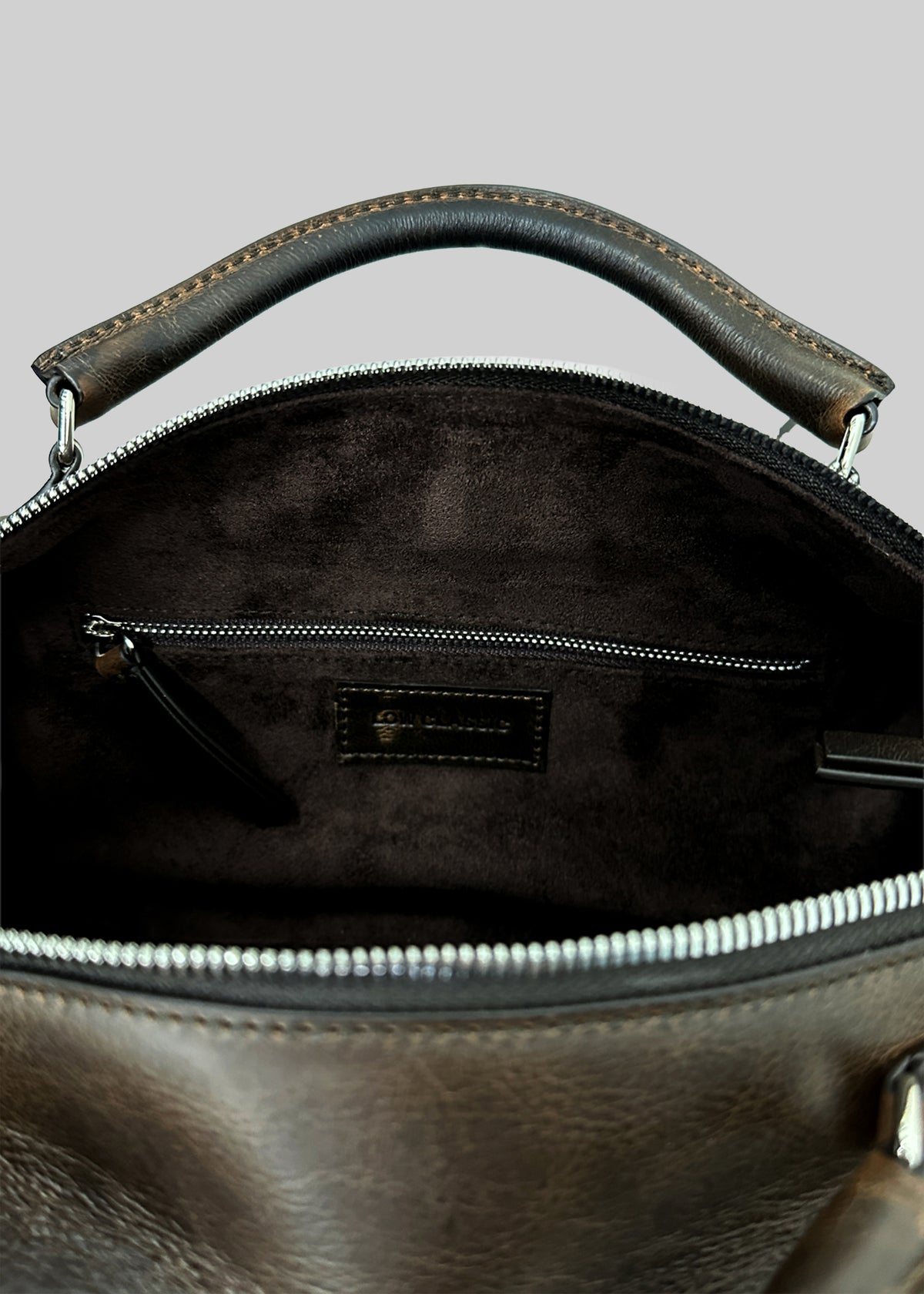 Low Classic Loaf Tote Bag - Brown