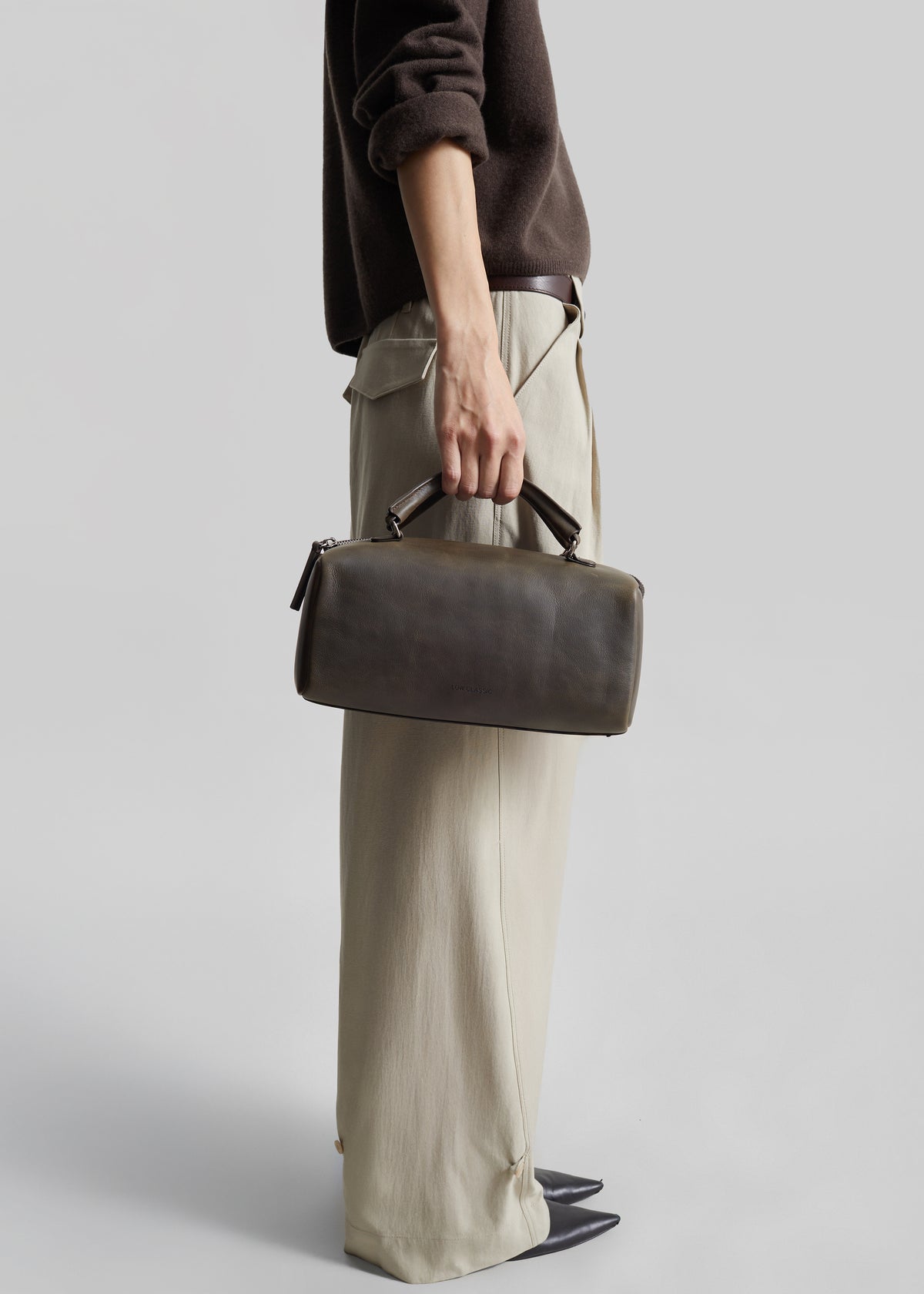 Low Classic Loaf Tote Bag - Brown