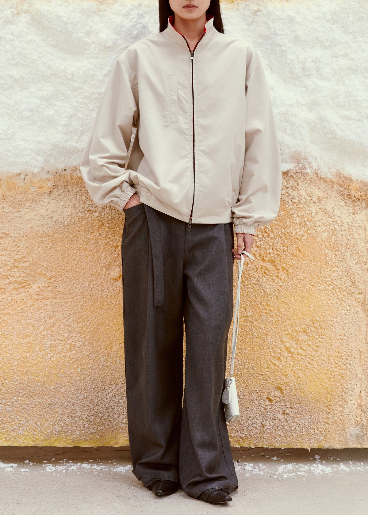 Low Classic Reversible Zip-Up Jumper - Red - 4