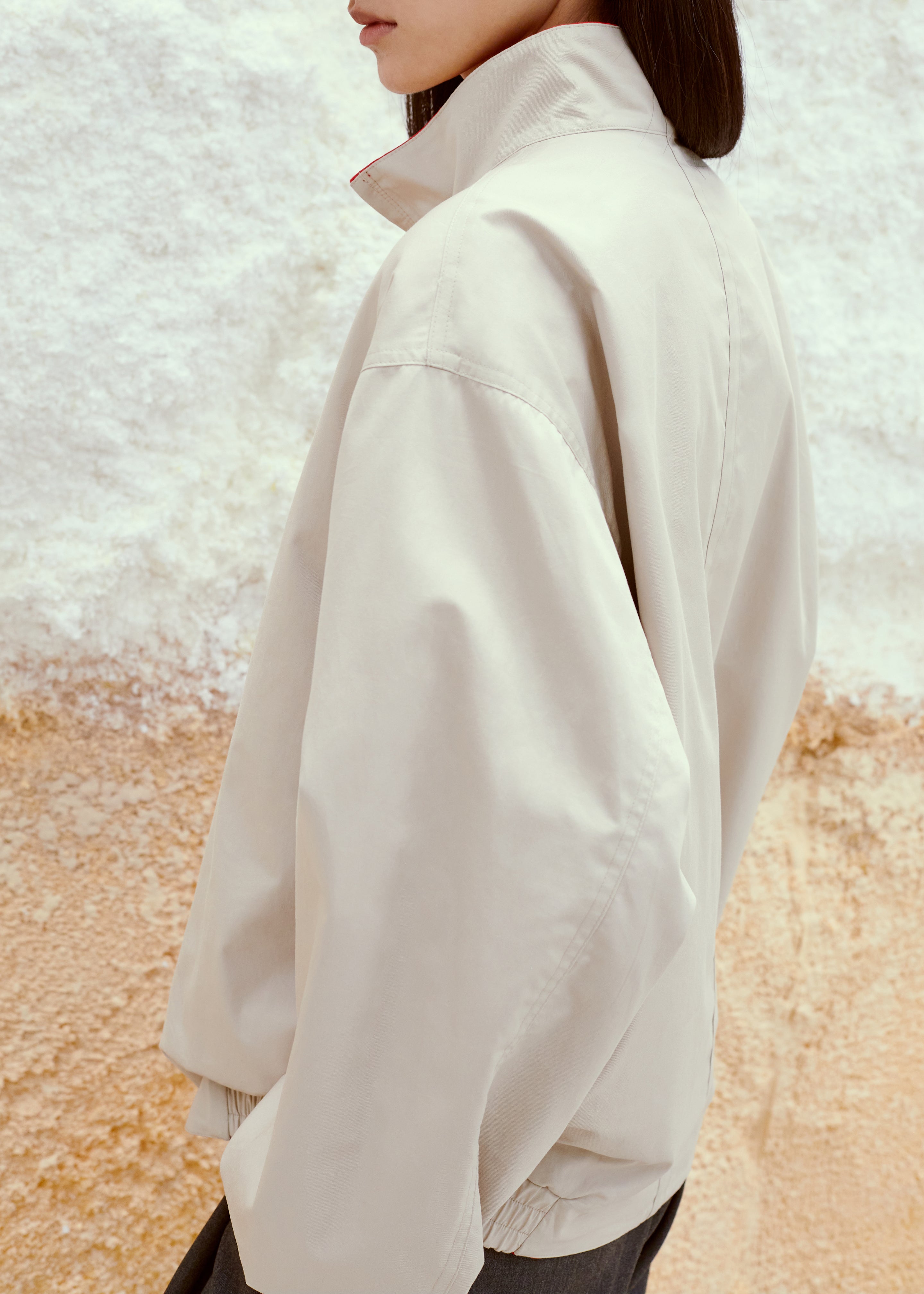 Low Classic Reversible Zip-Up Jumper - Red - 7