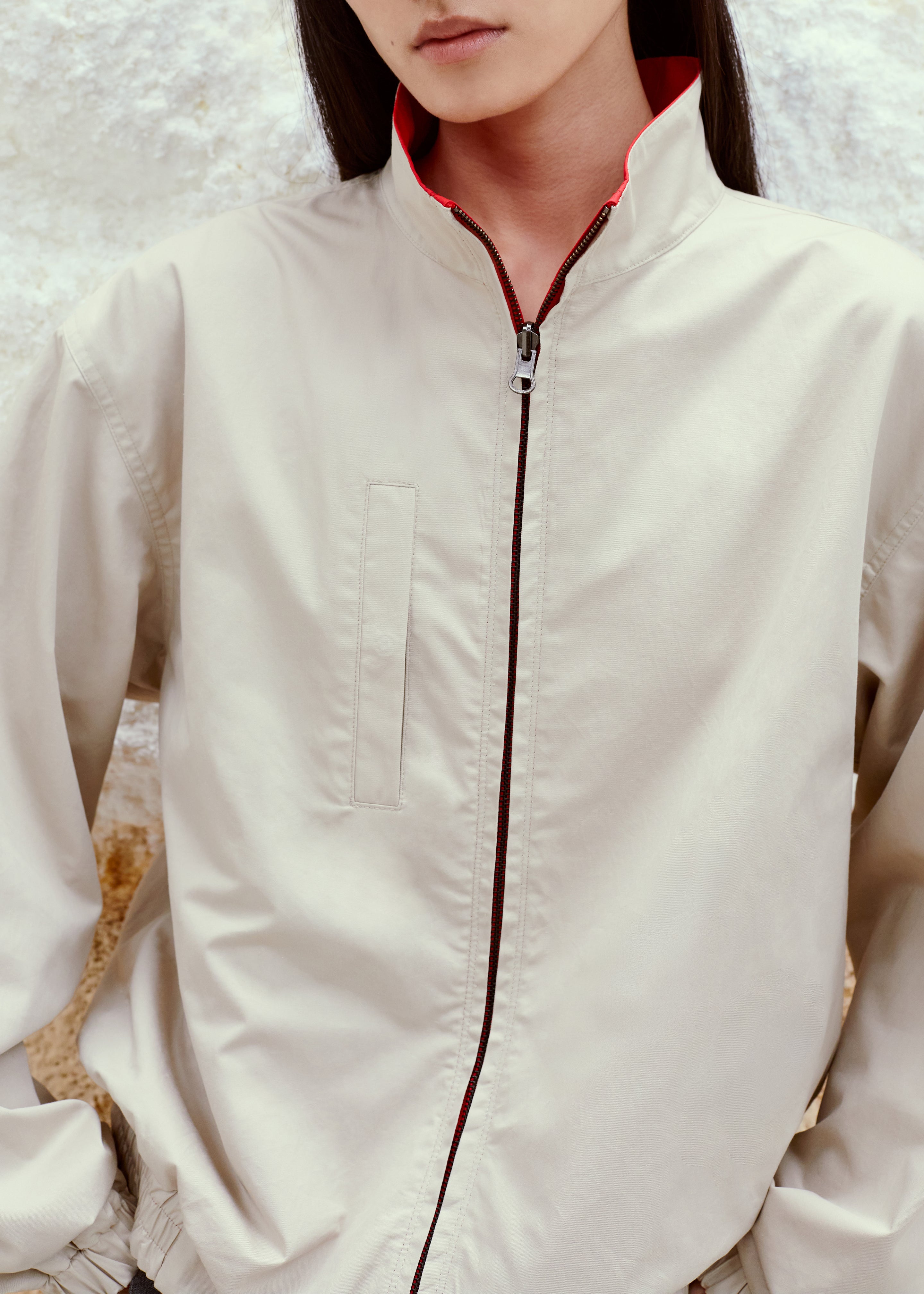 Low Classic Reversible Zip-Up Jumper - Red - 6