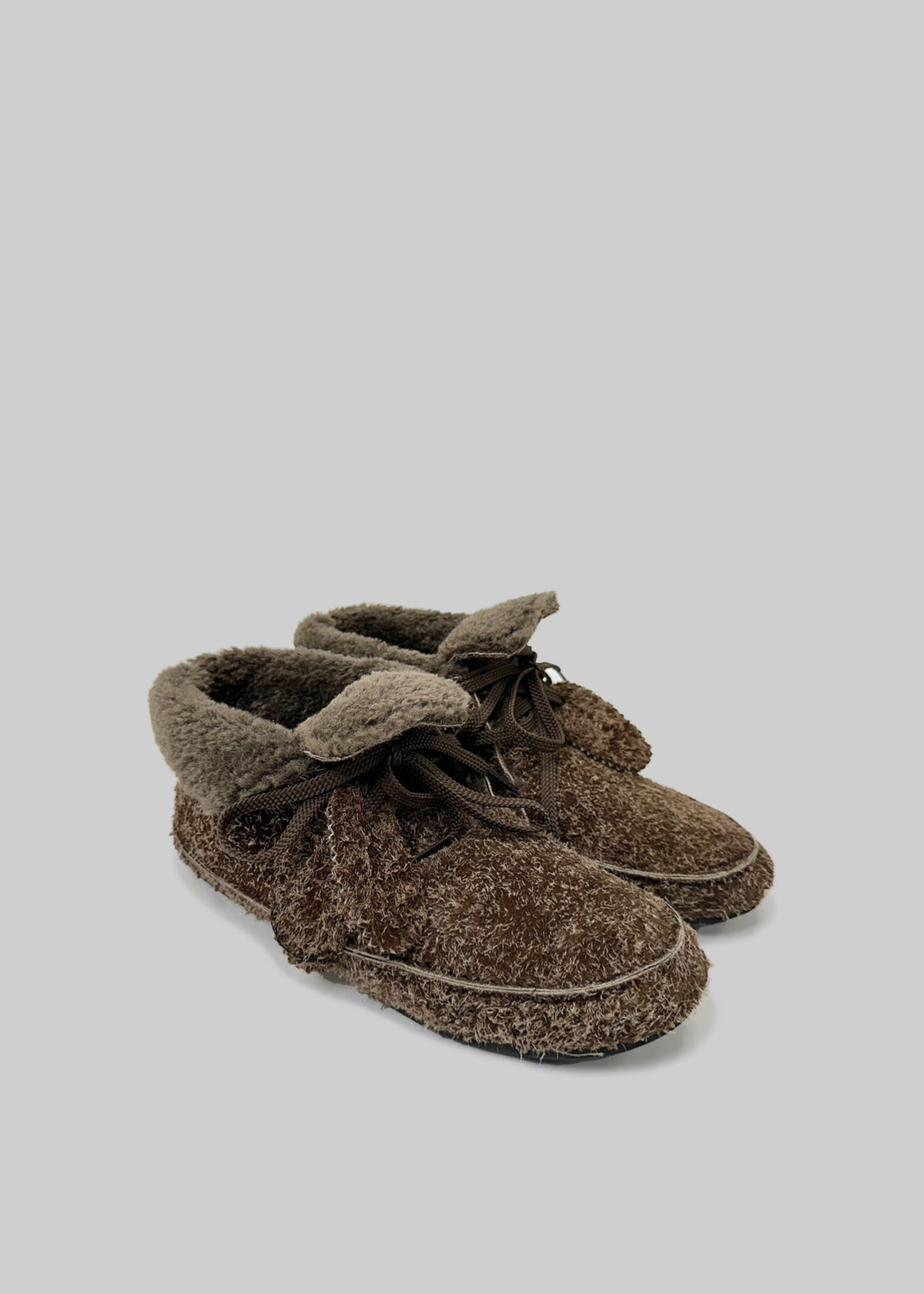 Low Classic Shearling Moccasin - Dark Brown - 1