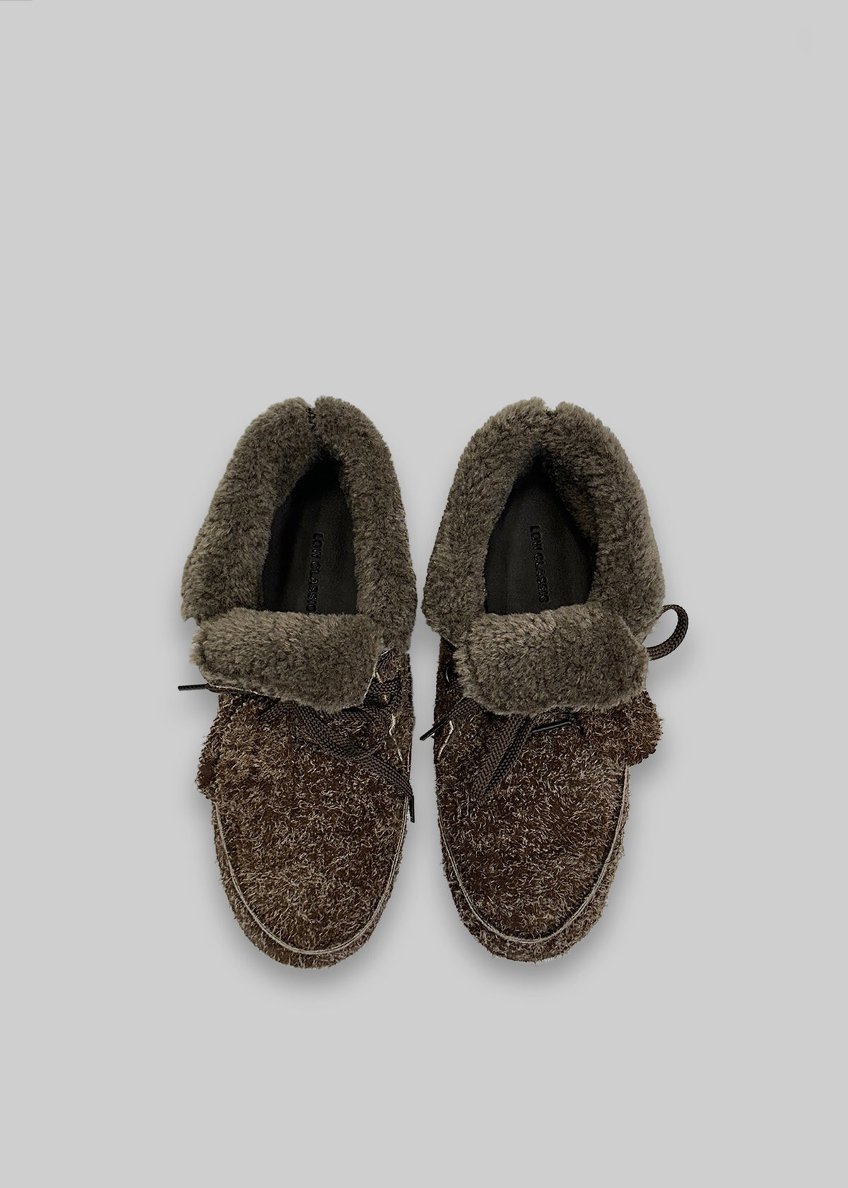 Low Classic Shearling Moccasin - Dark Brown - 2