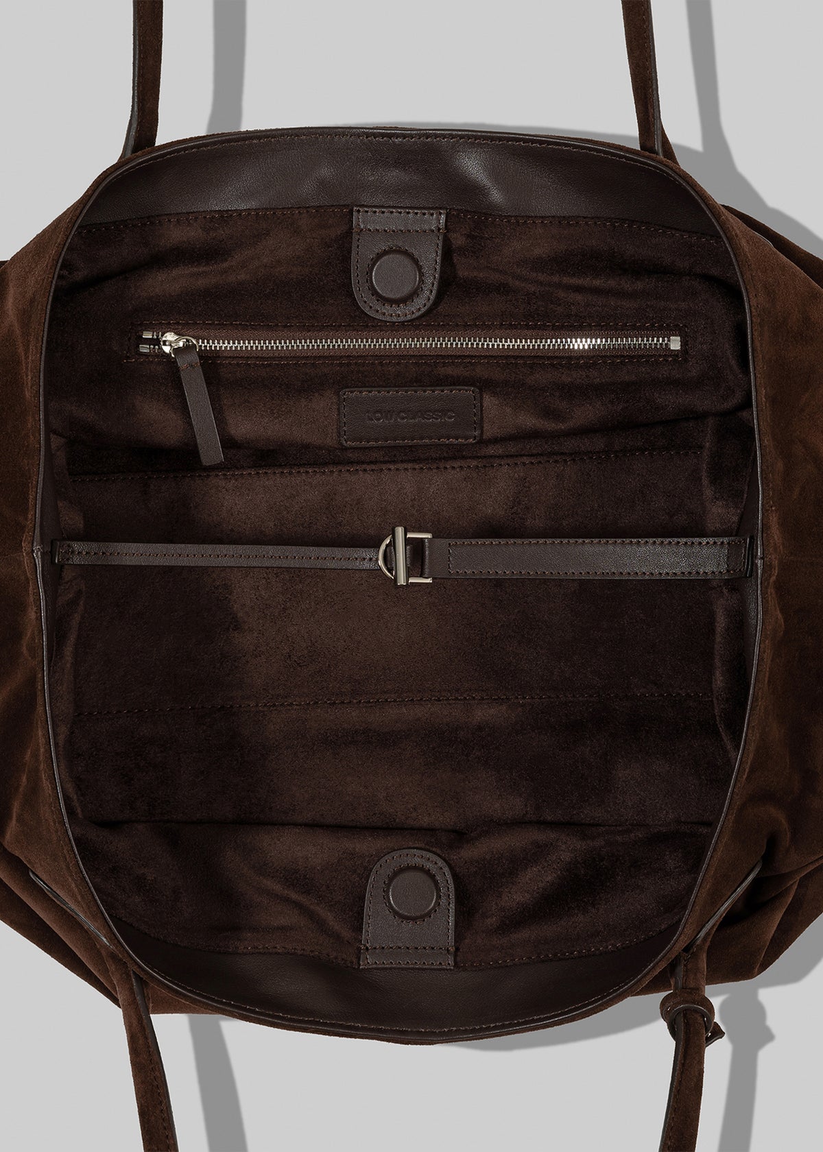 Low Classic Haricot Bag - Suede Brown - 6