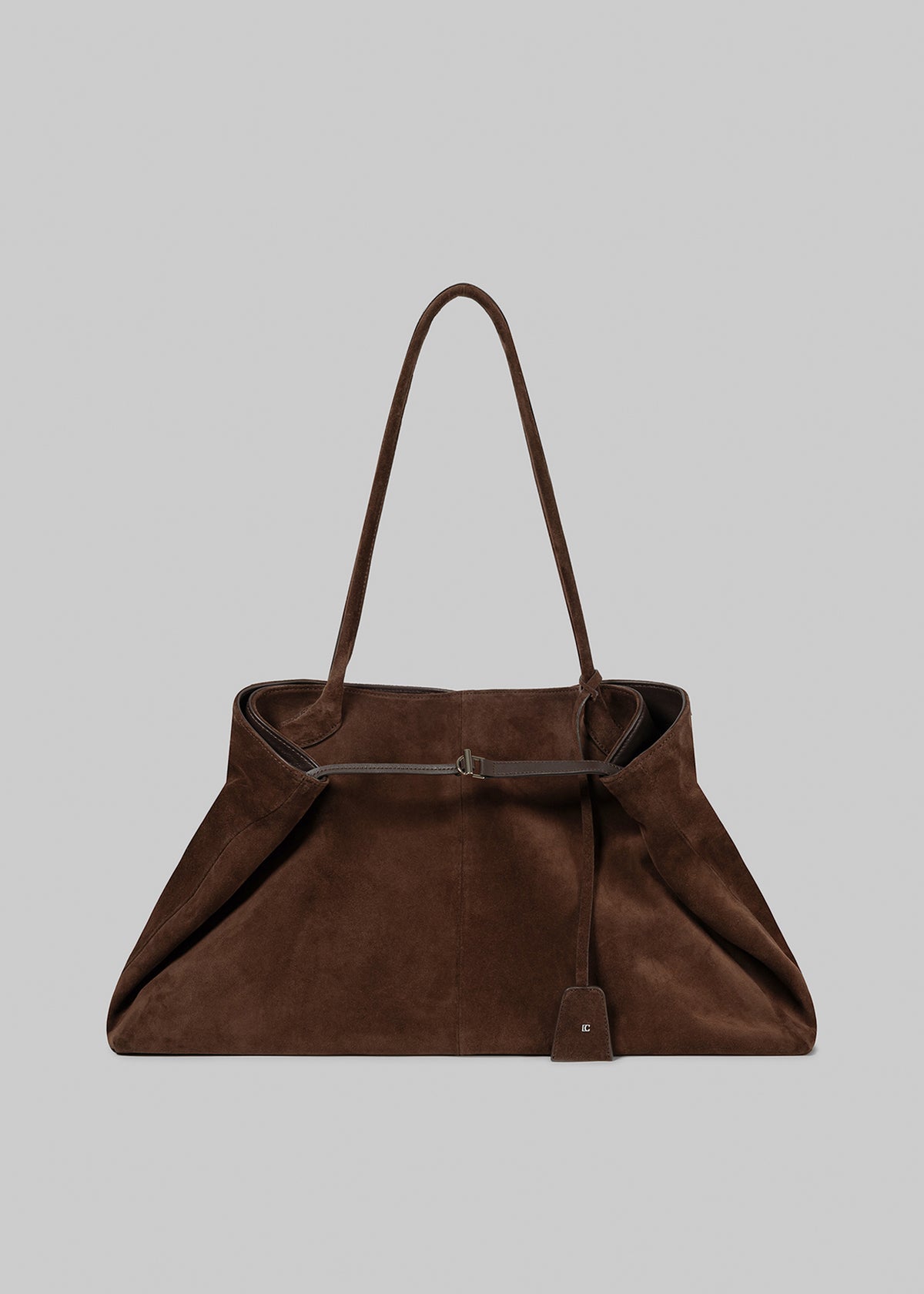 Low Classic Haricot Bag - Suede Brown - 3