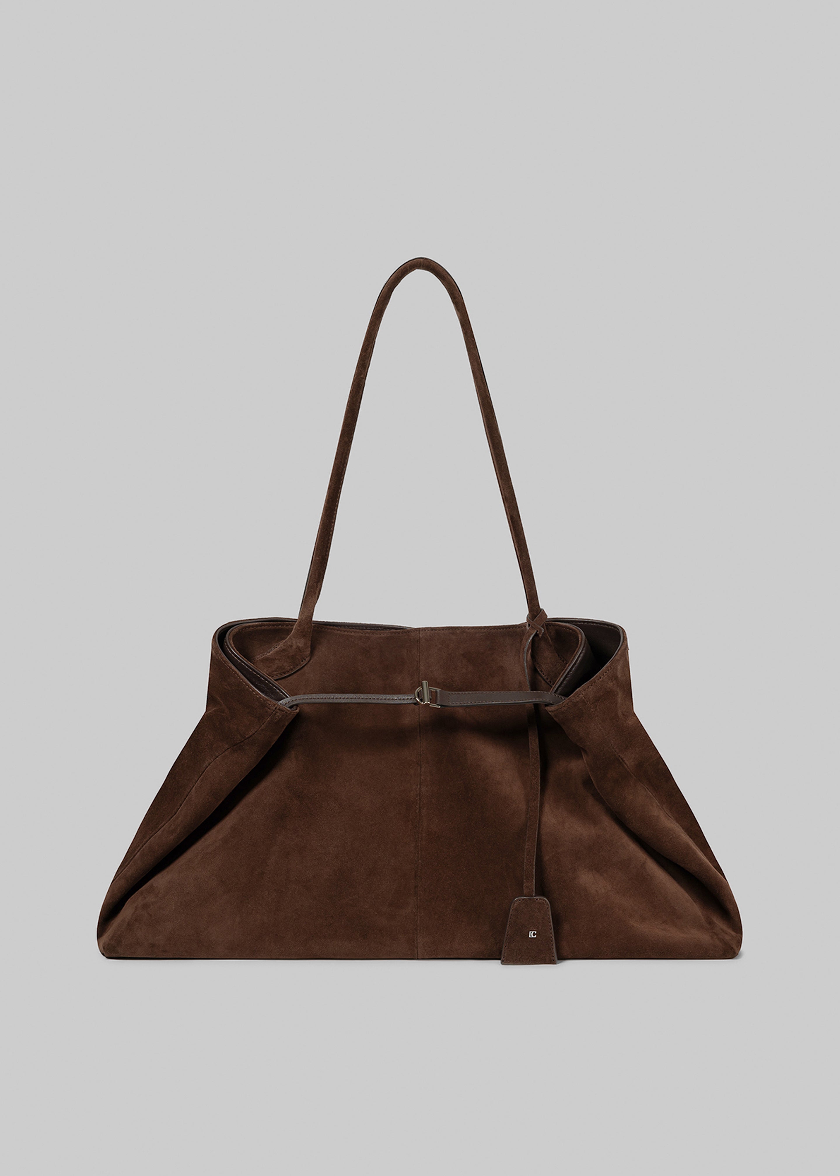 Low Classic Haricot Bag - Suede Brown - 3