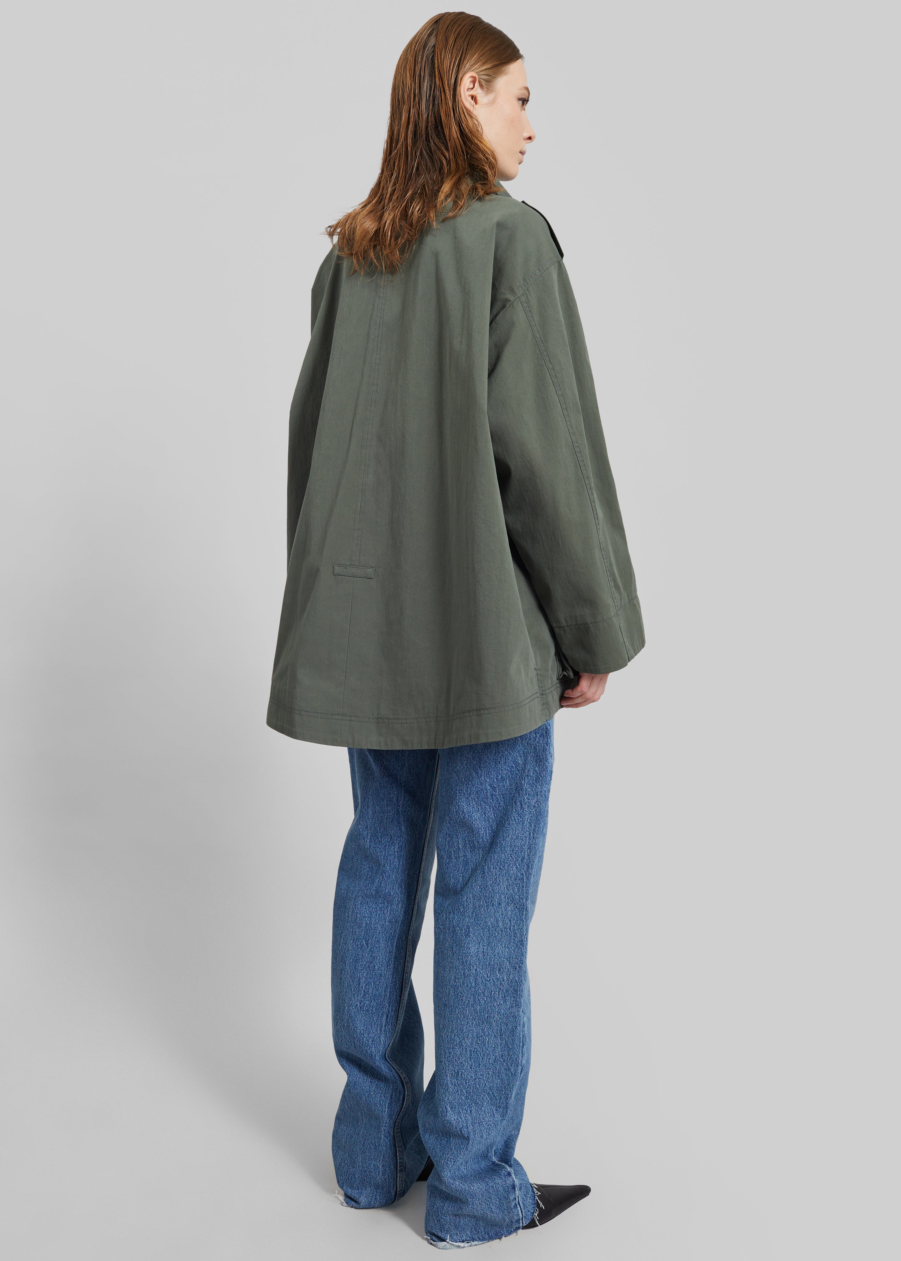 Low Classic Two Pocket Field Jacket - Khaki – The Frankie Shop