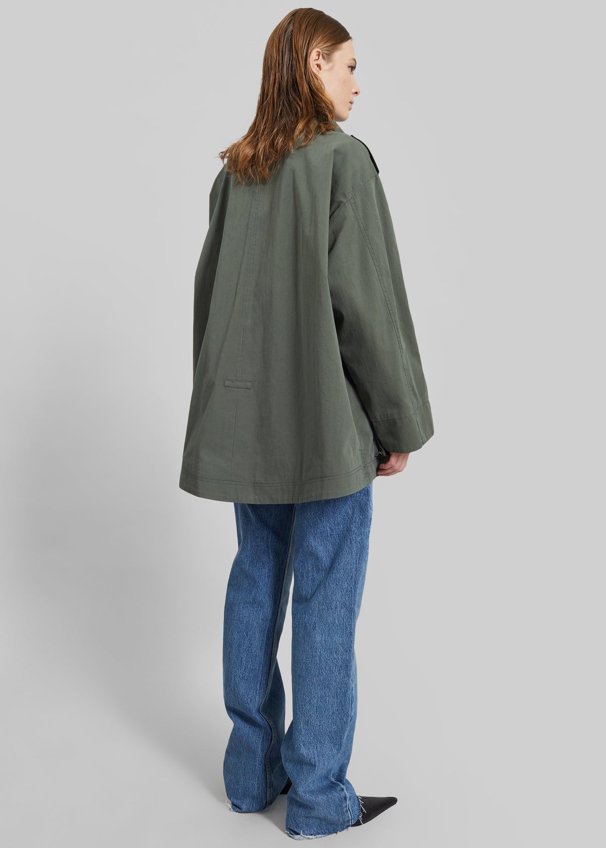 Low Classic Two Pocket Field Jacket - Khaki - 5