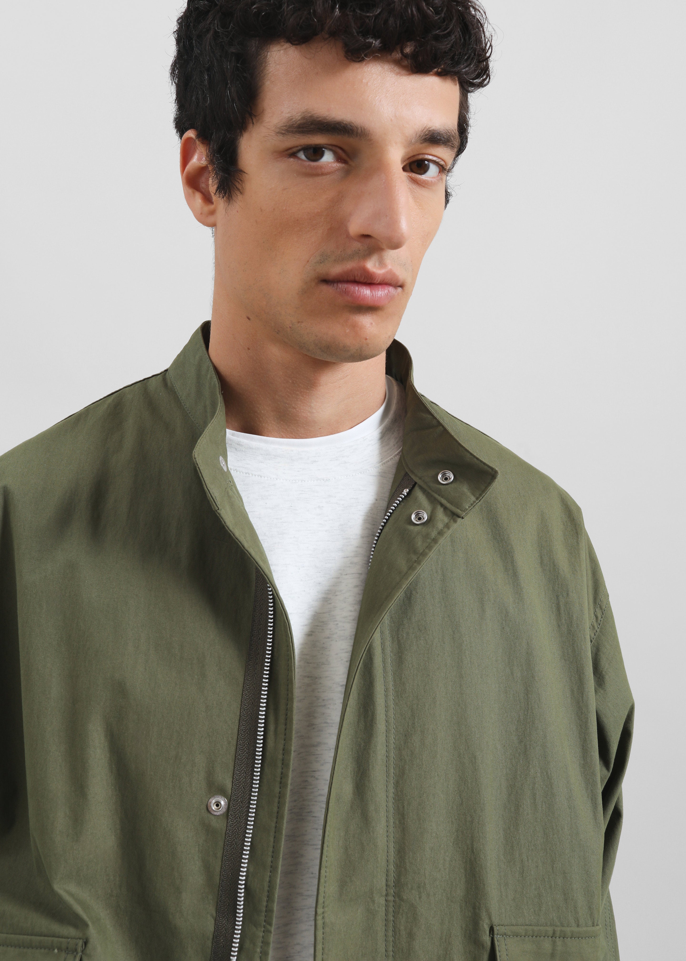 Lowan Cargo Jacket - Olive - 4
