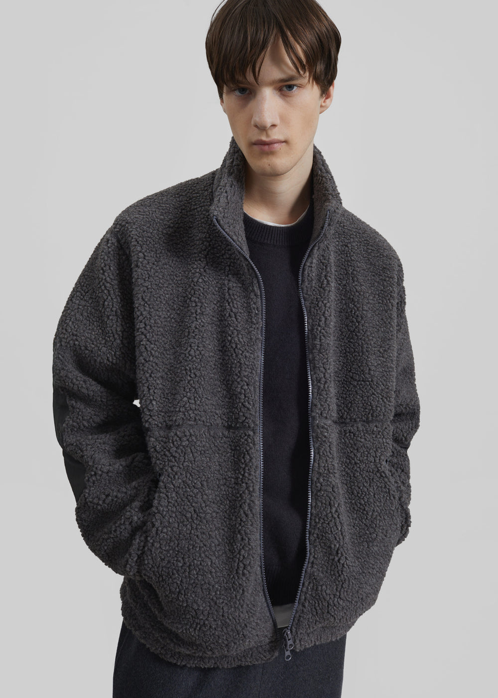 Lucan Fleece Jacket - Grey