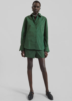 Lui Organic Cotton Boxer Short - Hunter Green