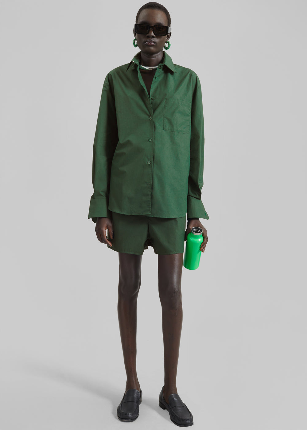 Lui Organic Cotton Boxer Short - Hunter Green