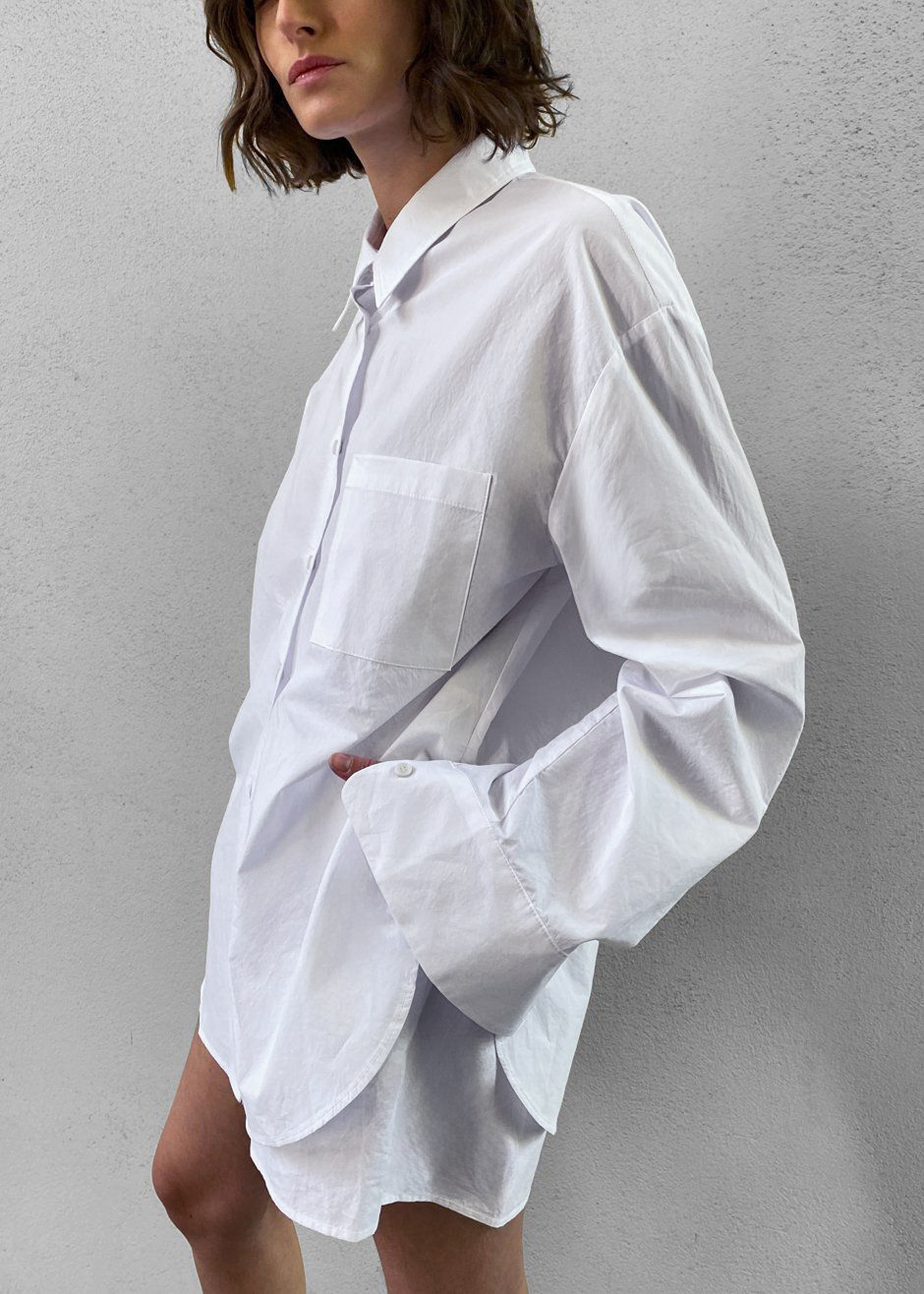 Lui Organic Cotton Shirt - White - 9