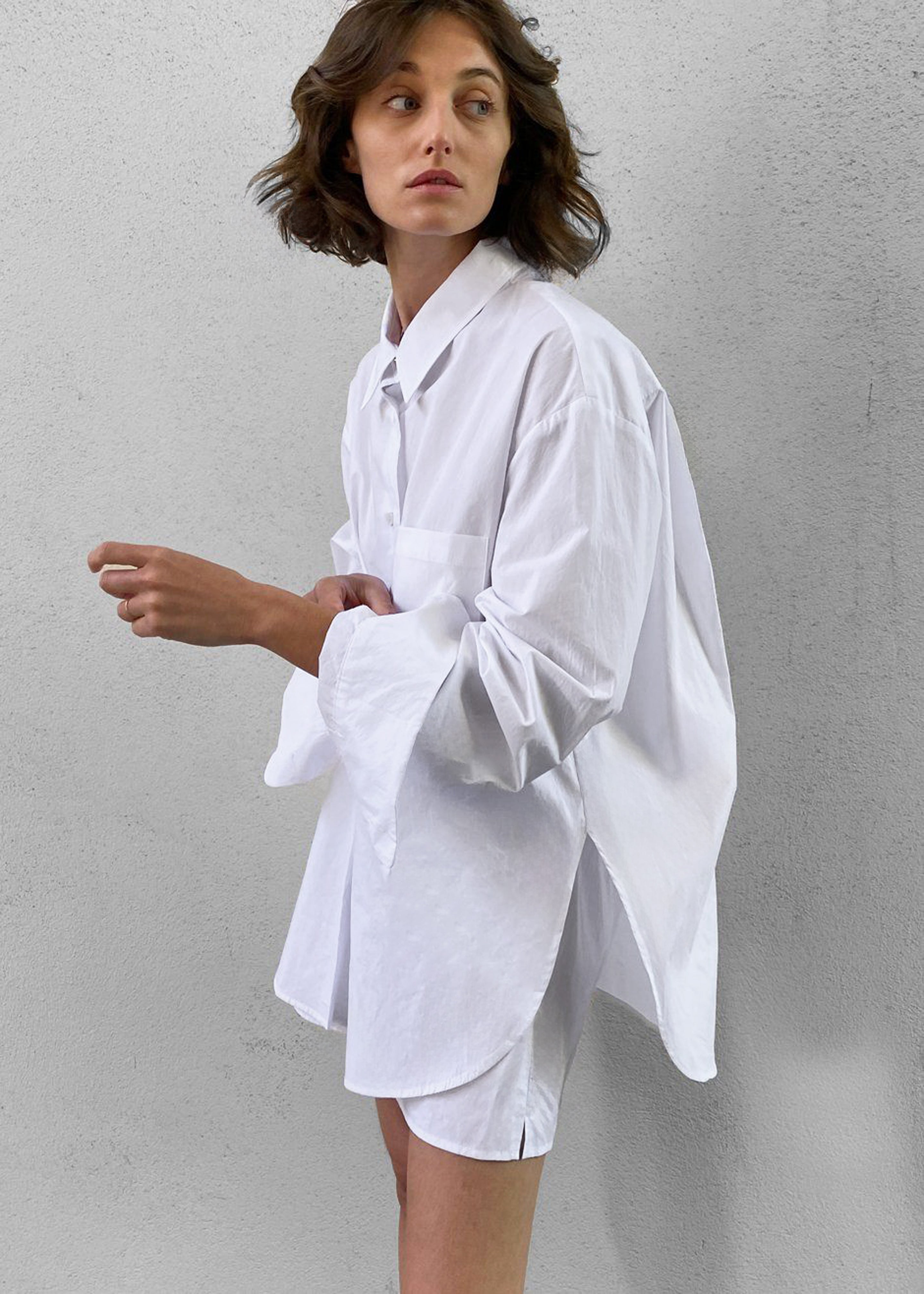 Lui Organic Cotton Shirt - White - 6