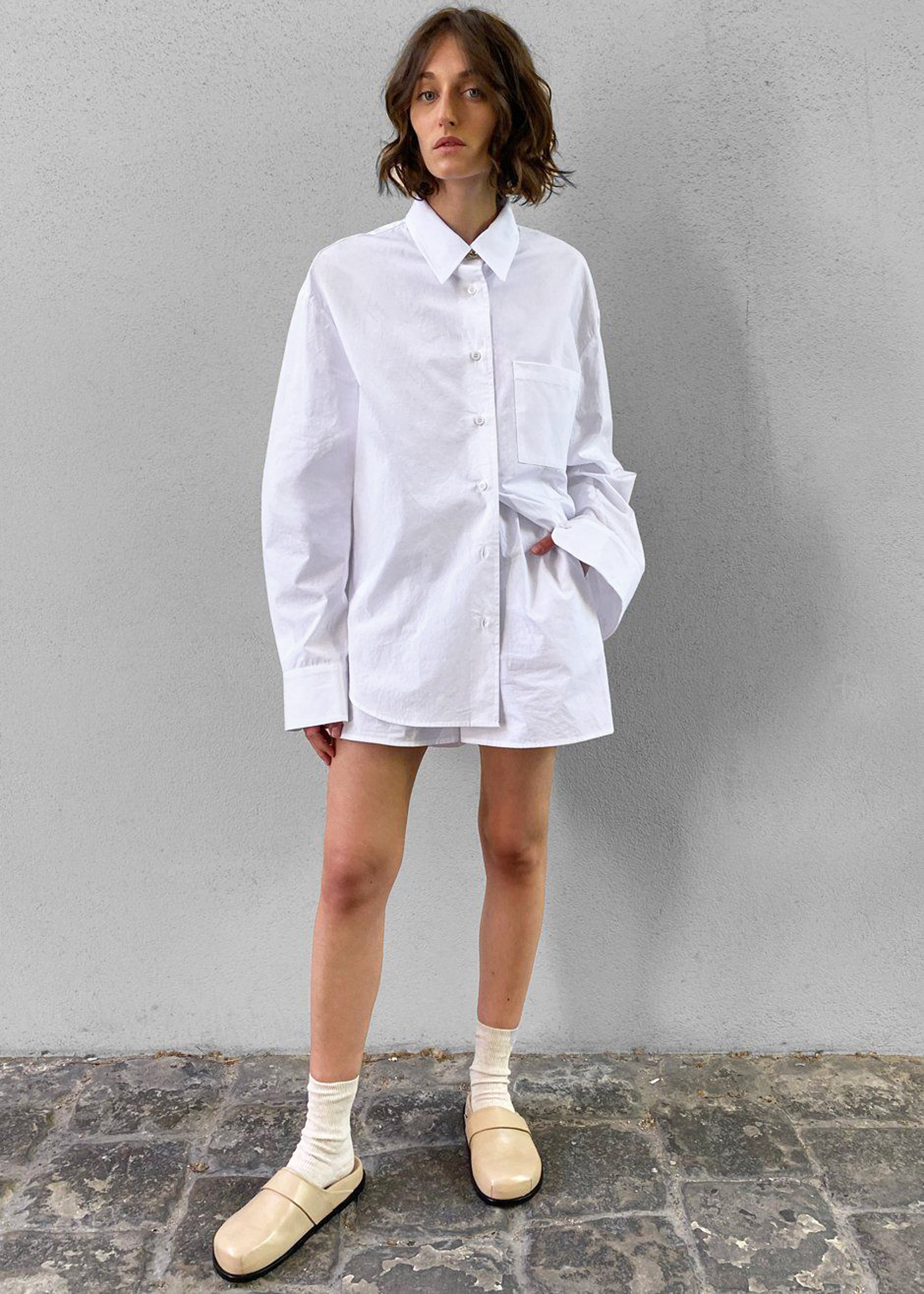 Lui Organic Cotton Shirt - White - 11