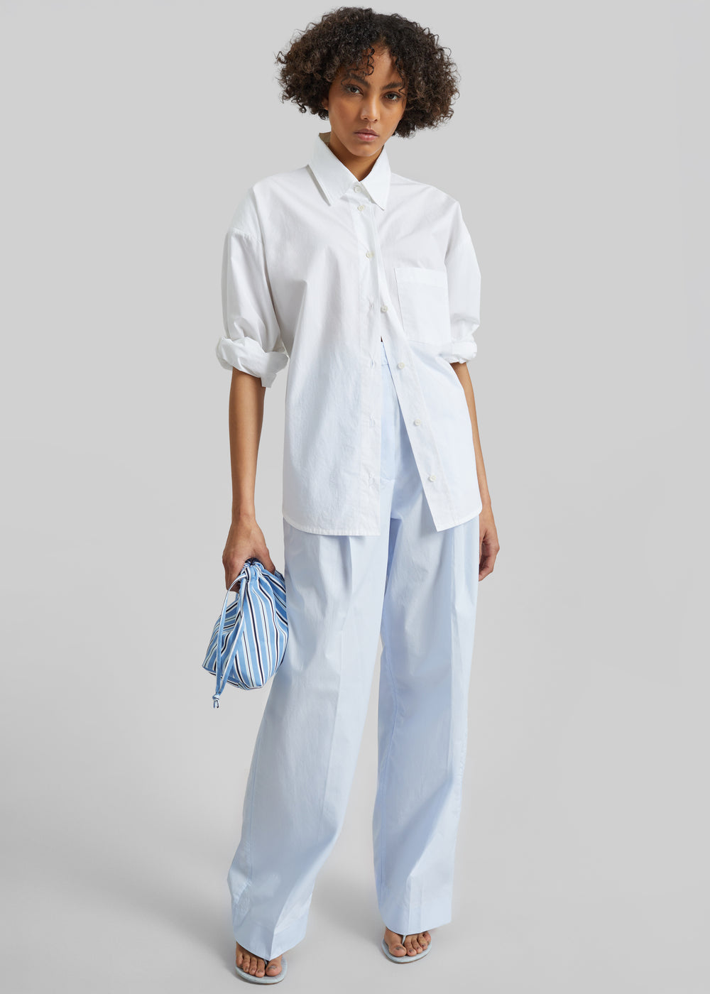Lui Organic Cotton Shirt - White