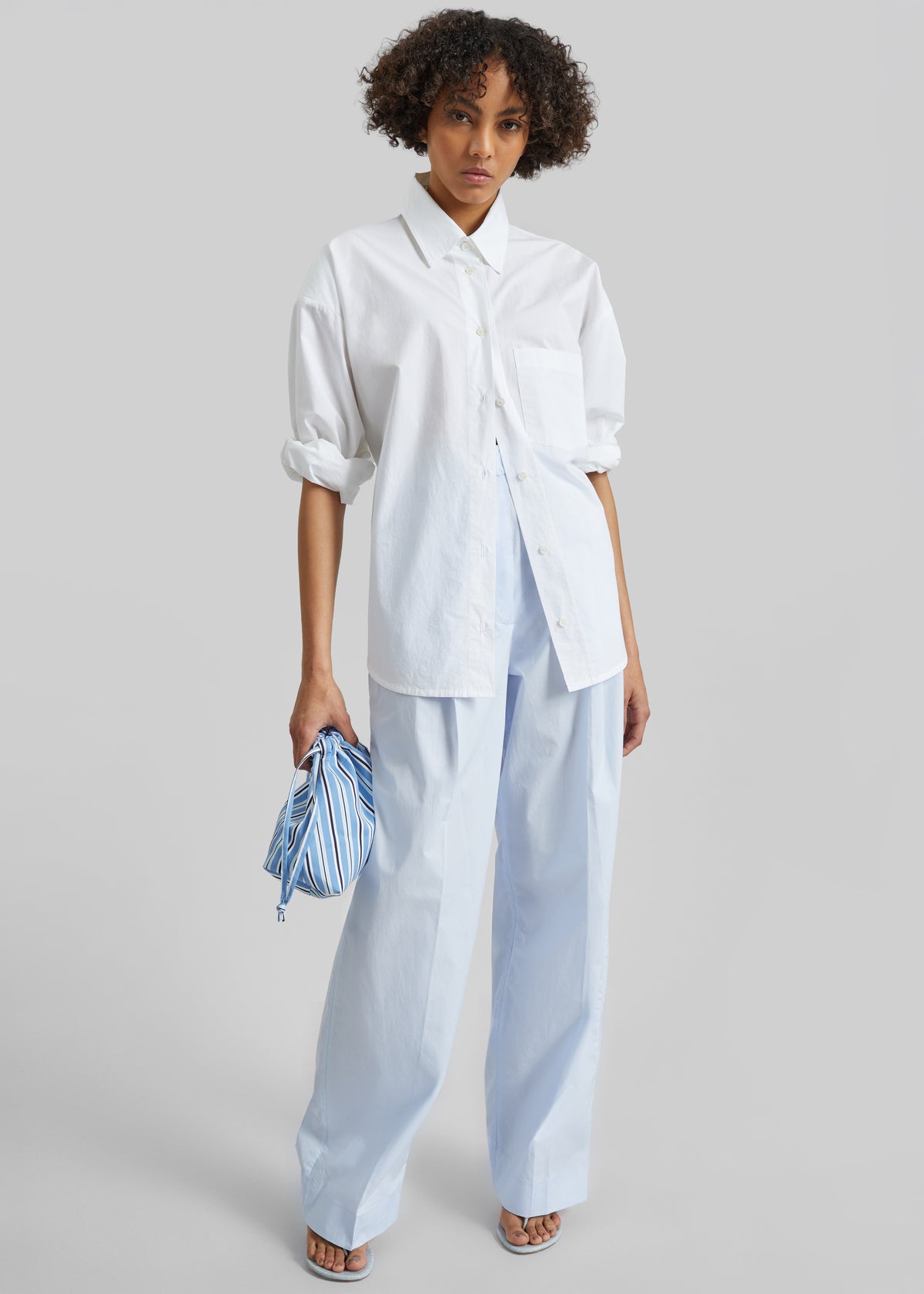 Lui Organic Cotton Shirt - White - 5