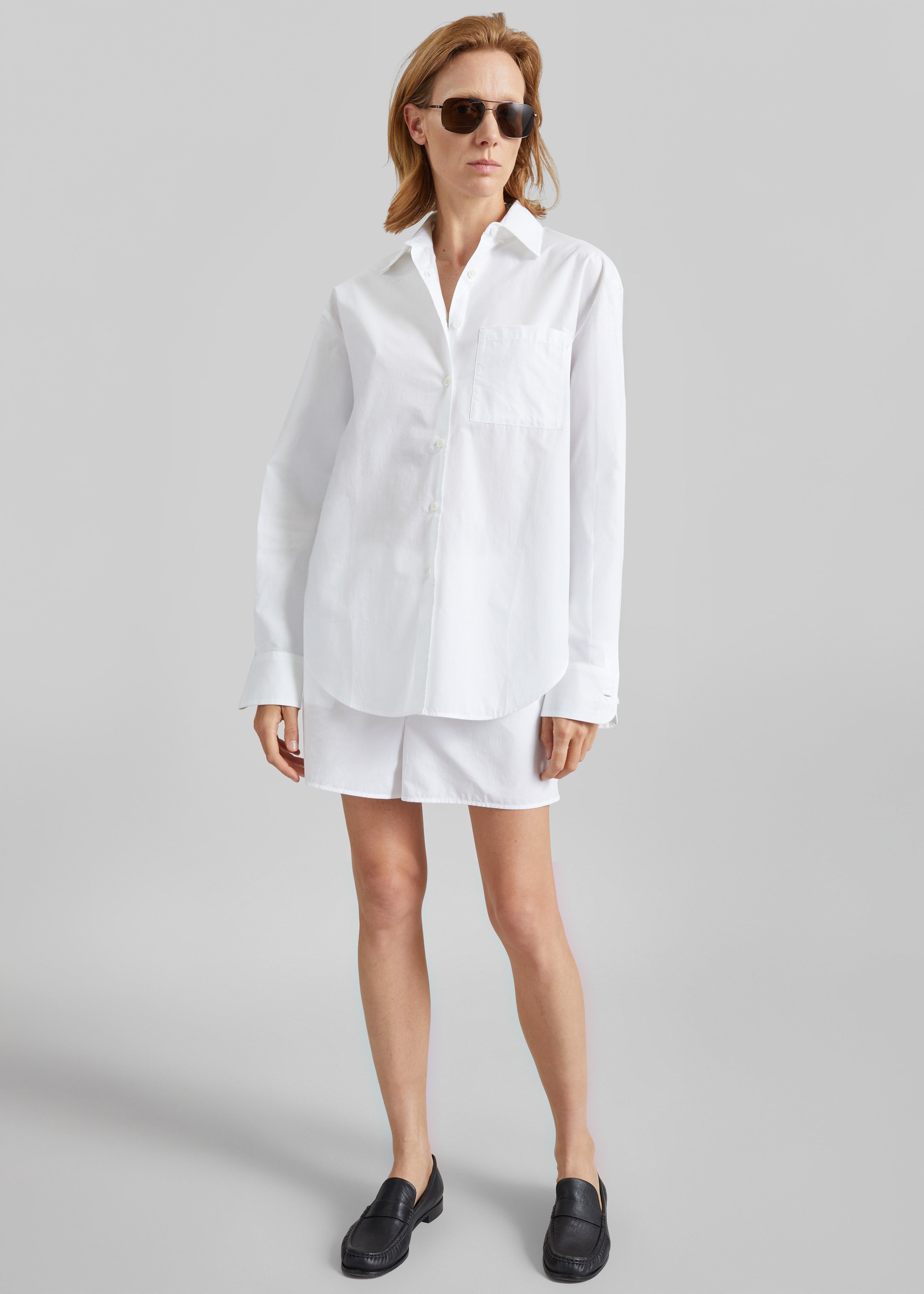 Lui Organic Cotton Shirt - White - 7