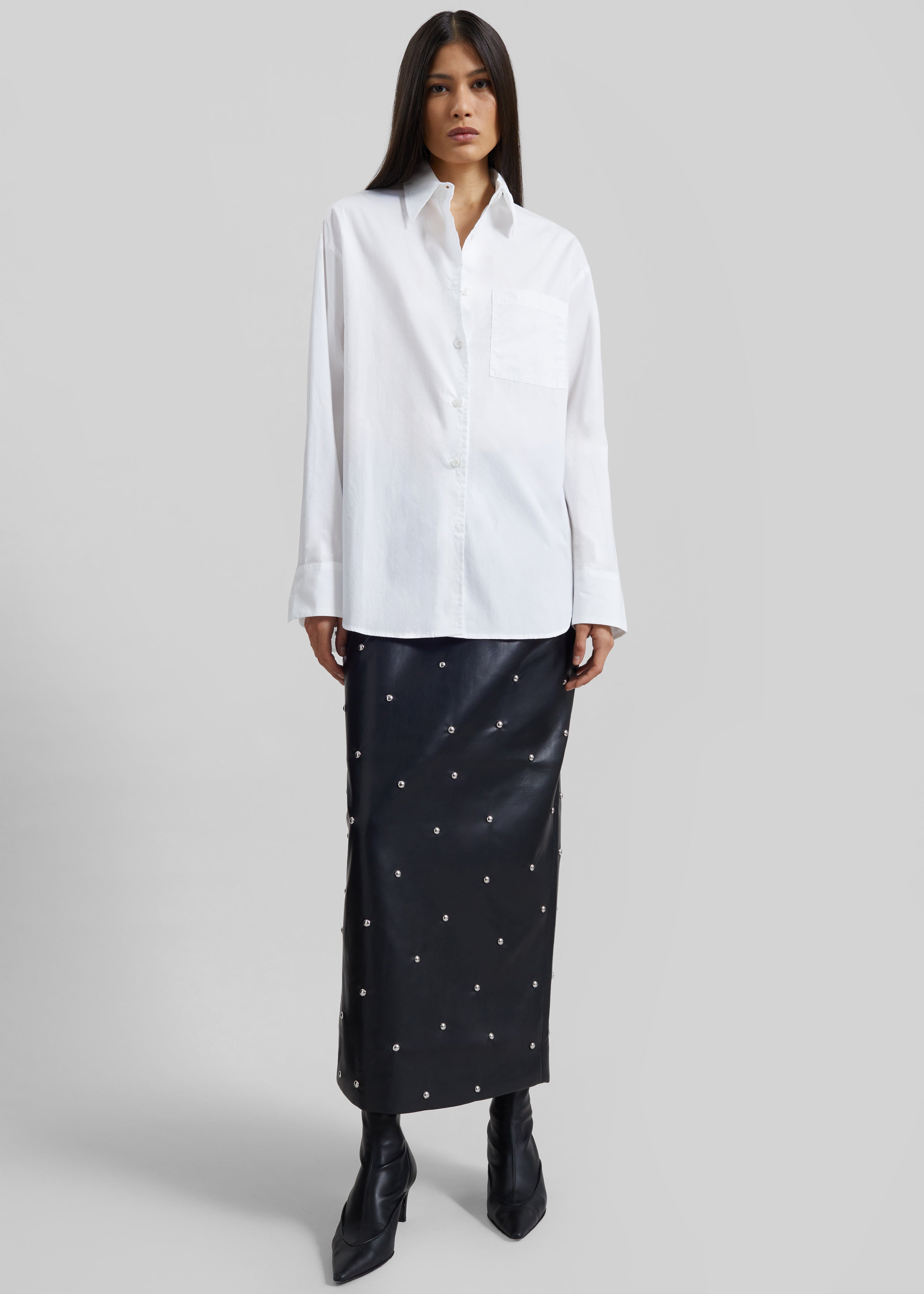 Lui Organic Cotton Shirt - Blue – The Frankie Shop