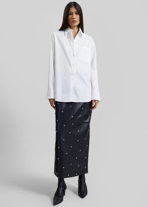 Lui Organic Cotton Shirt - White