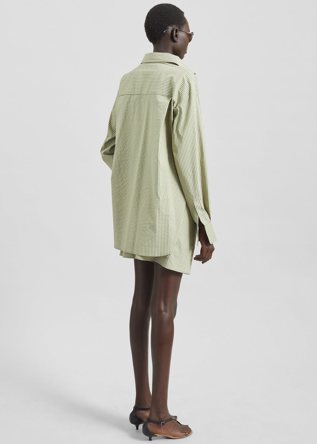 Lui Shirt - Green Stripe - 6