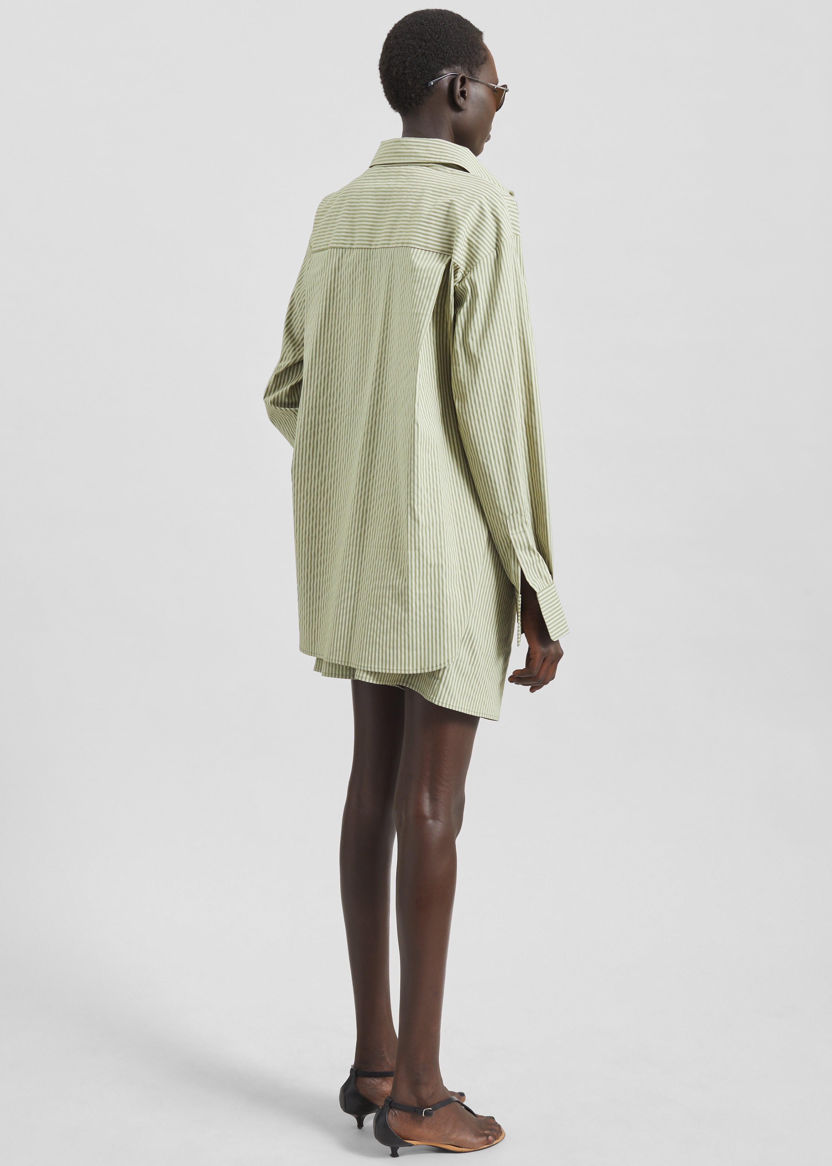 Lui Shirt - Green Stripe - 6