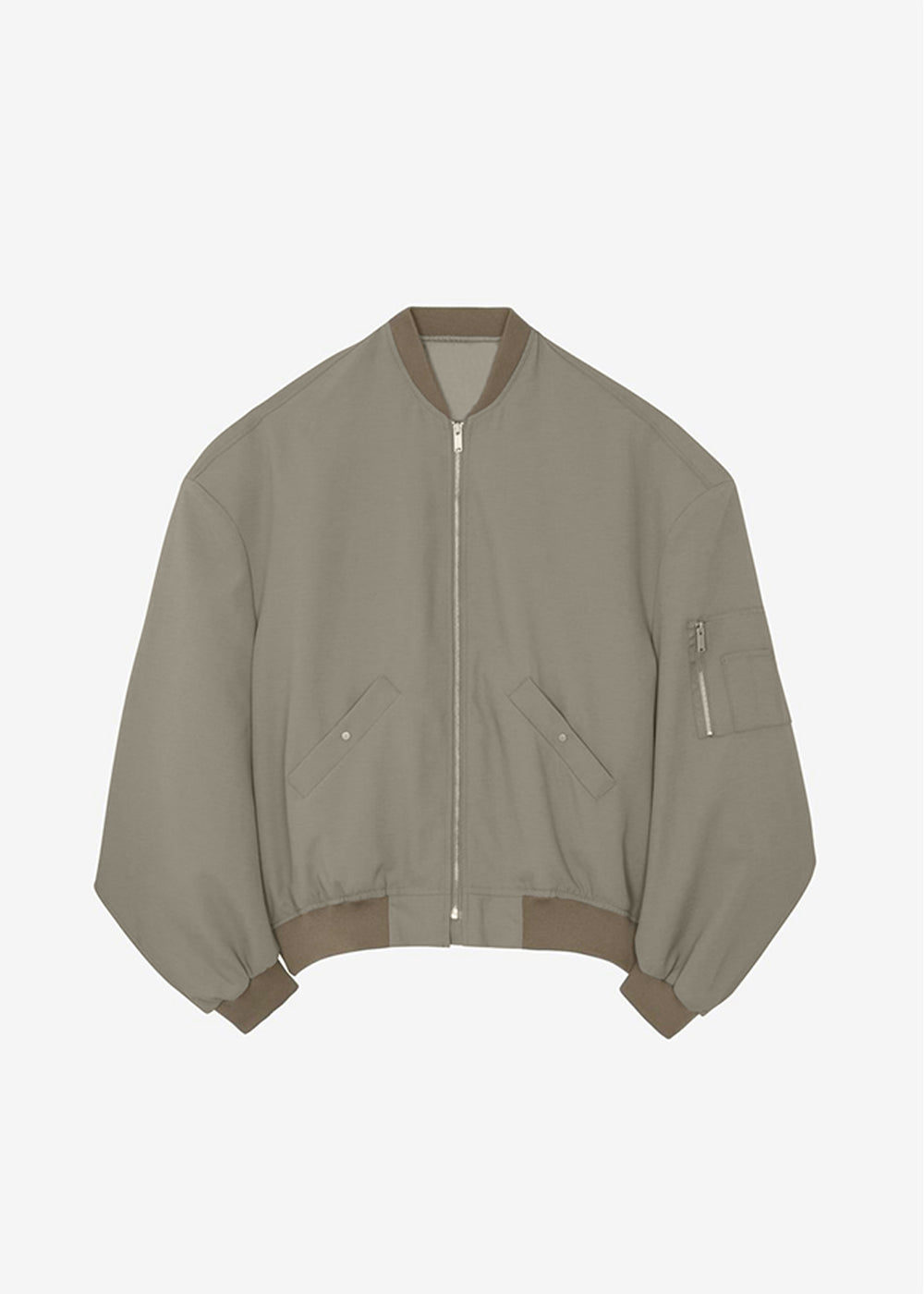 Lumi Bomber Jacket - Dark Olive