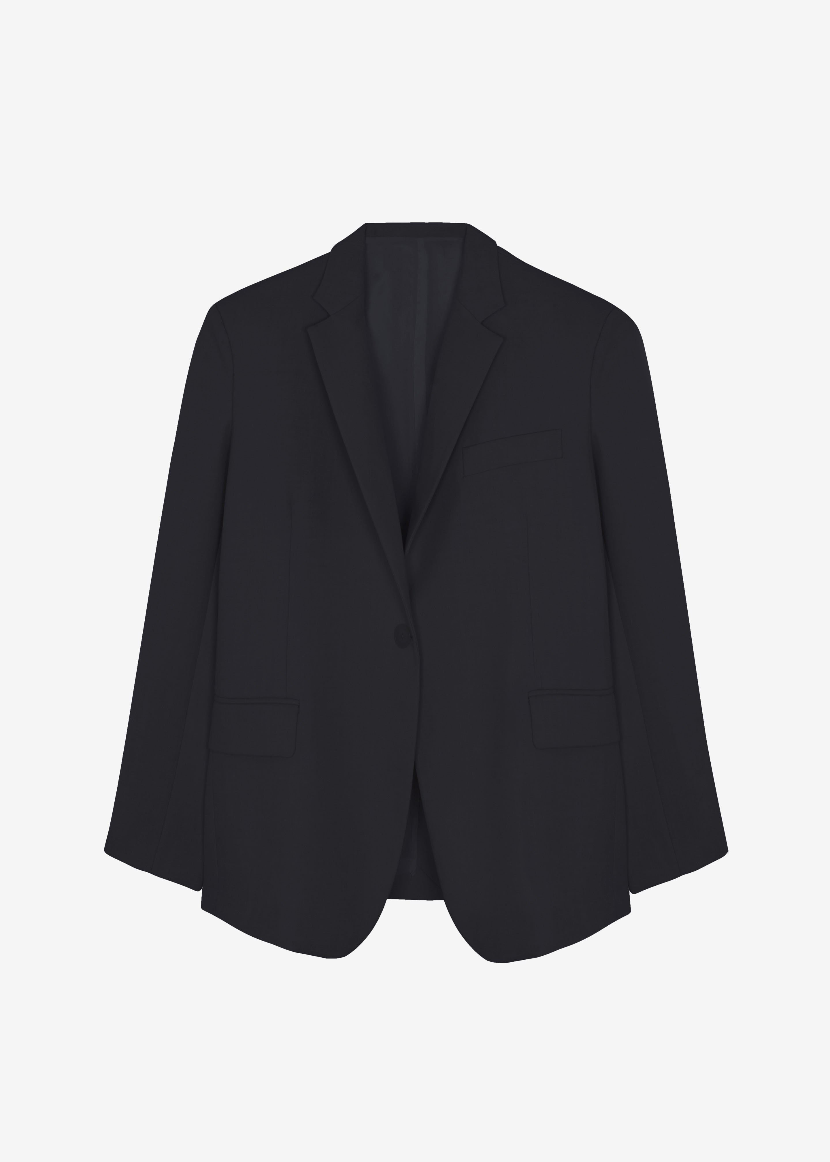 Lyra Oversized Blazer - Black - 14