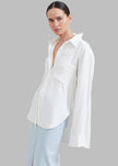 Macie Pocket Shirt - Ivory