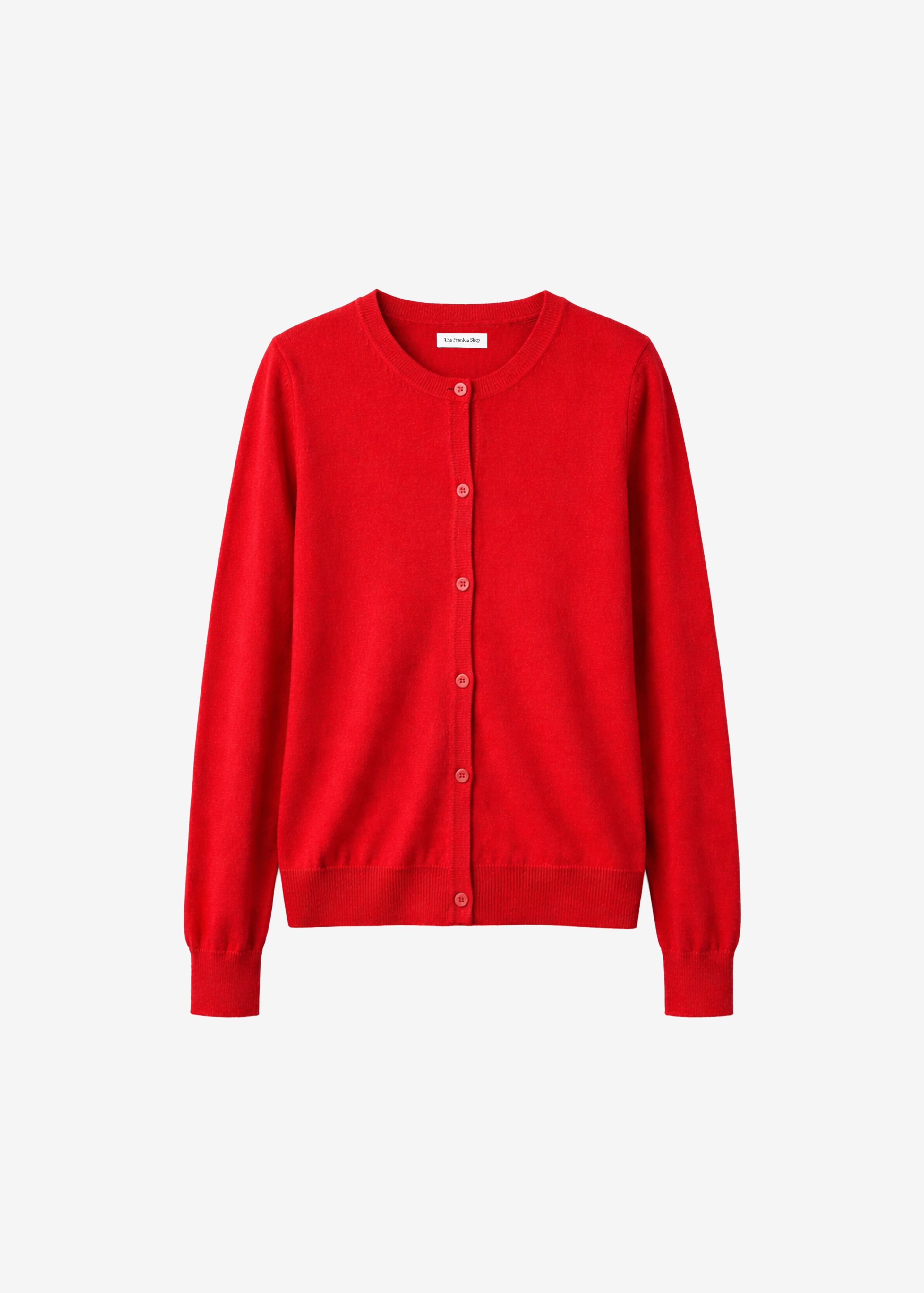 Mahim Superfine Wool Cardigan - Red - 8