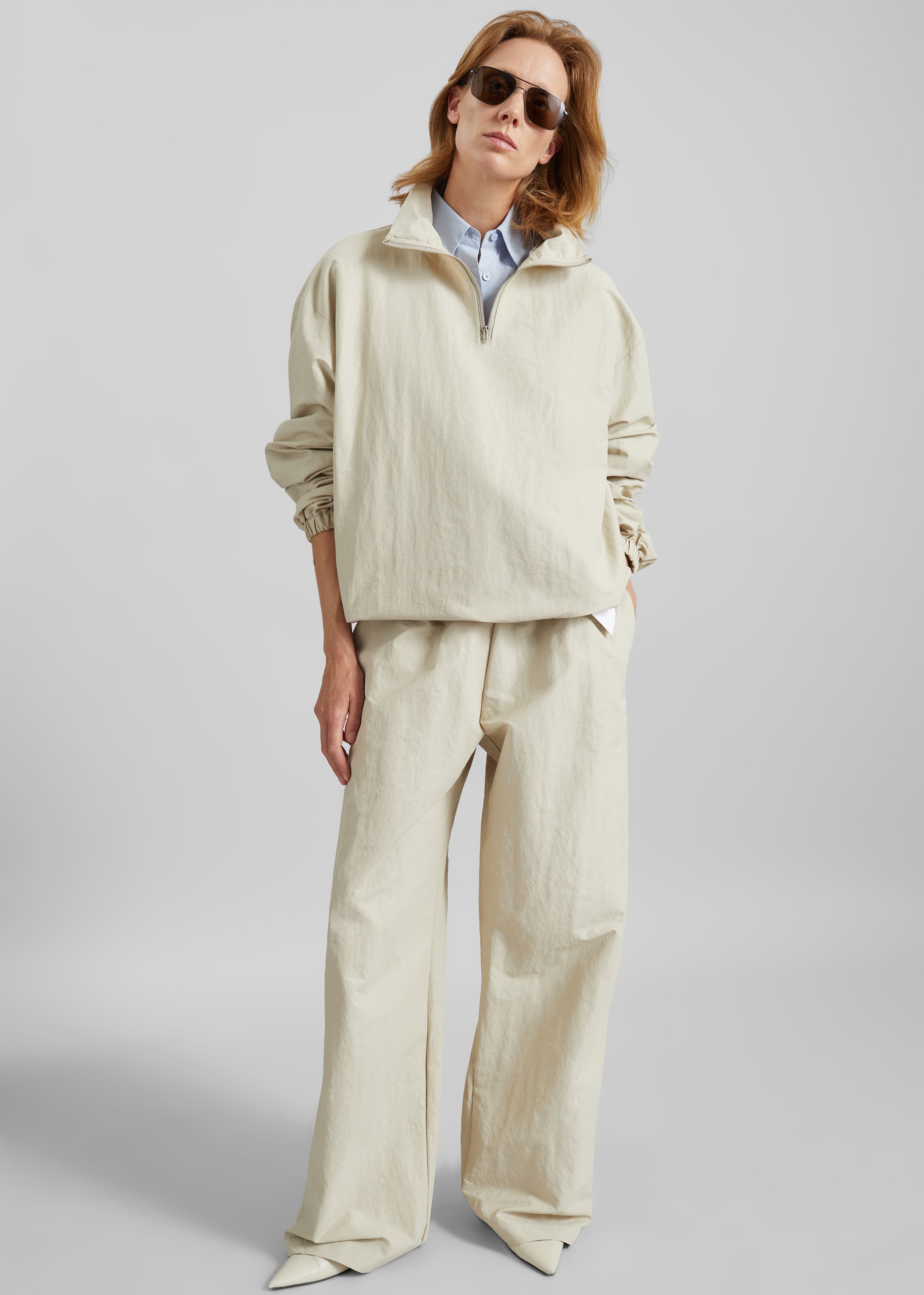 Shop the look image for Majvik Joggers - Light Beige