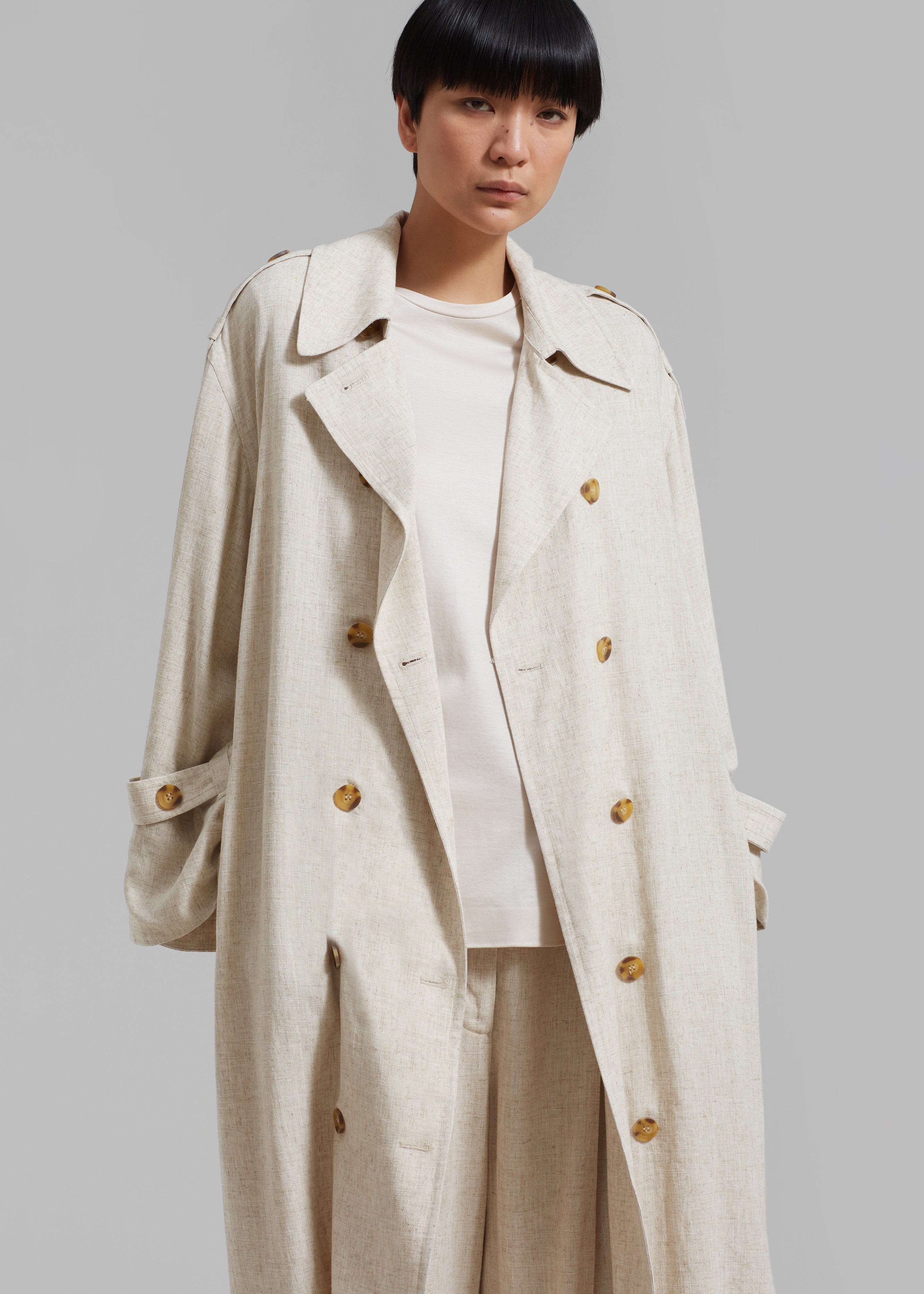 By Malene Birger Alanise Trench - Undyed - 2