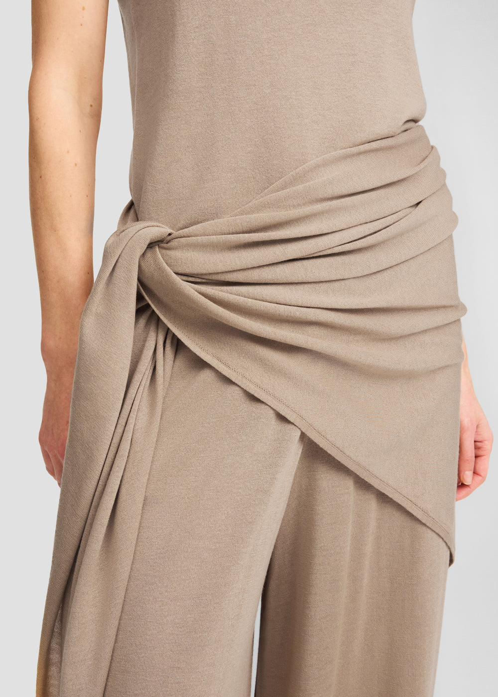 By Malene Birger Dorothea Scarf - Dark Sand - 1