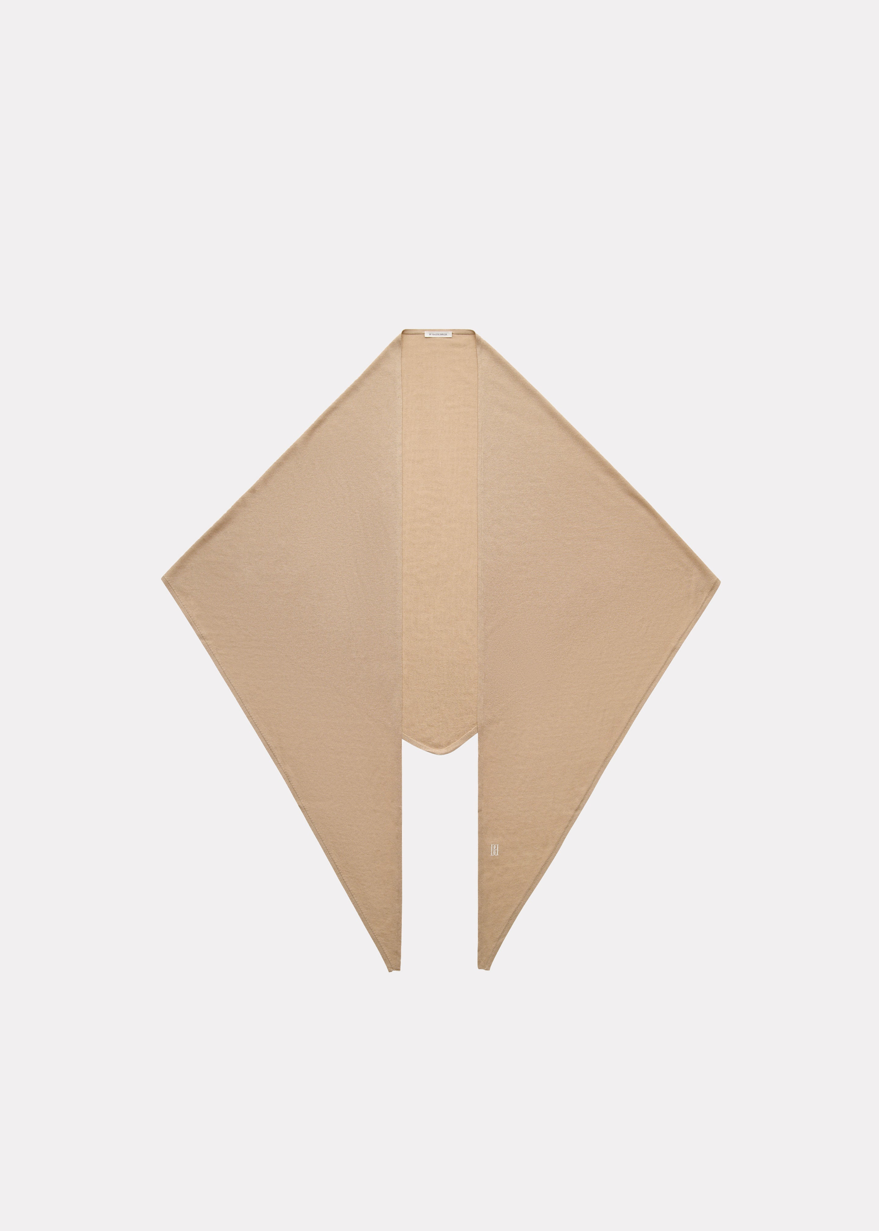 By Malene Birger Dorothea Scarf - Dark Sand - 5