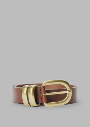 By Malene Birger Zoira Belt - Dark Brown