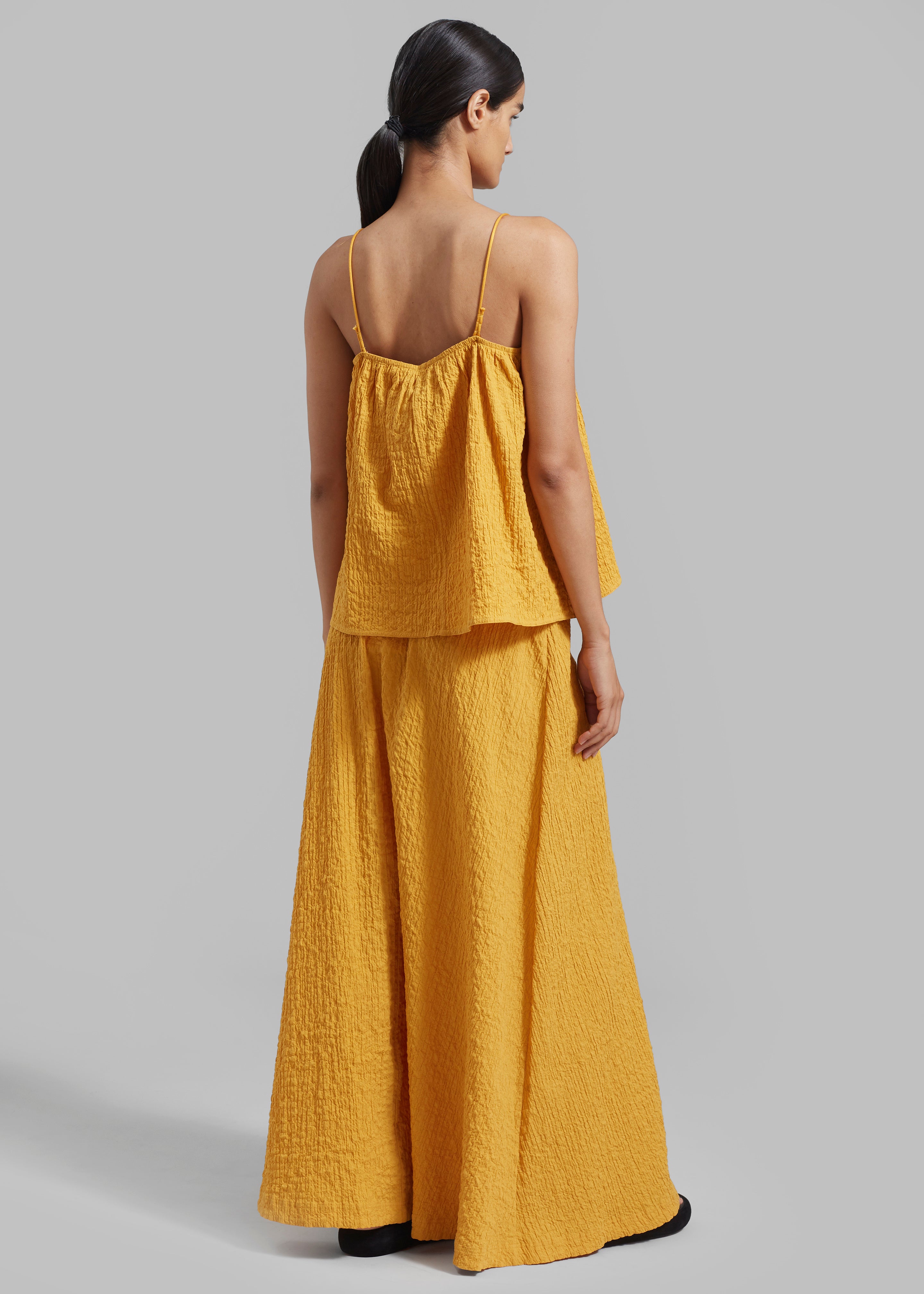By Malene Birger Taci Organic Cotton Skirt - Yellow Sunset - 6