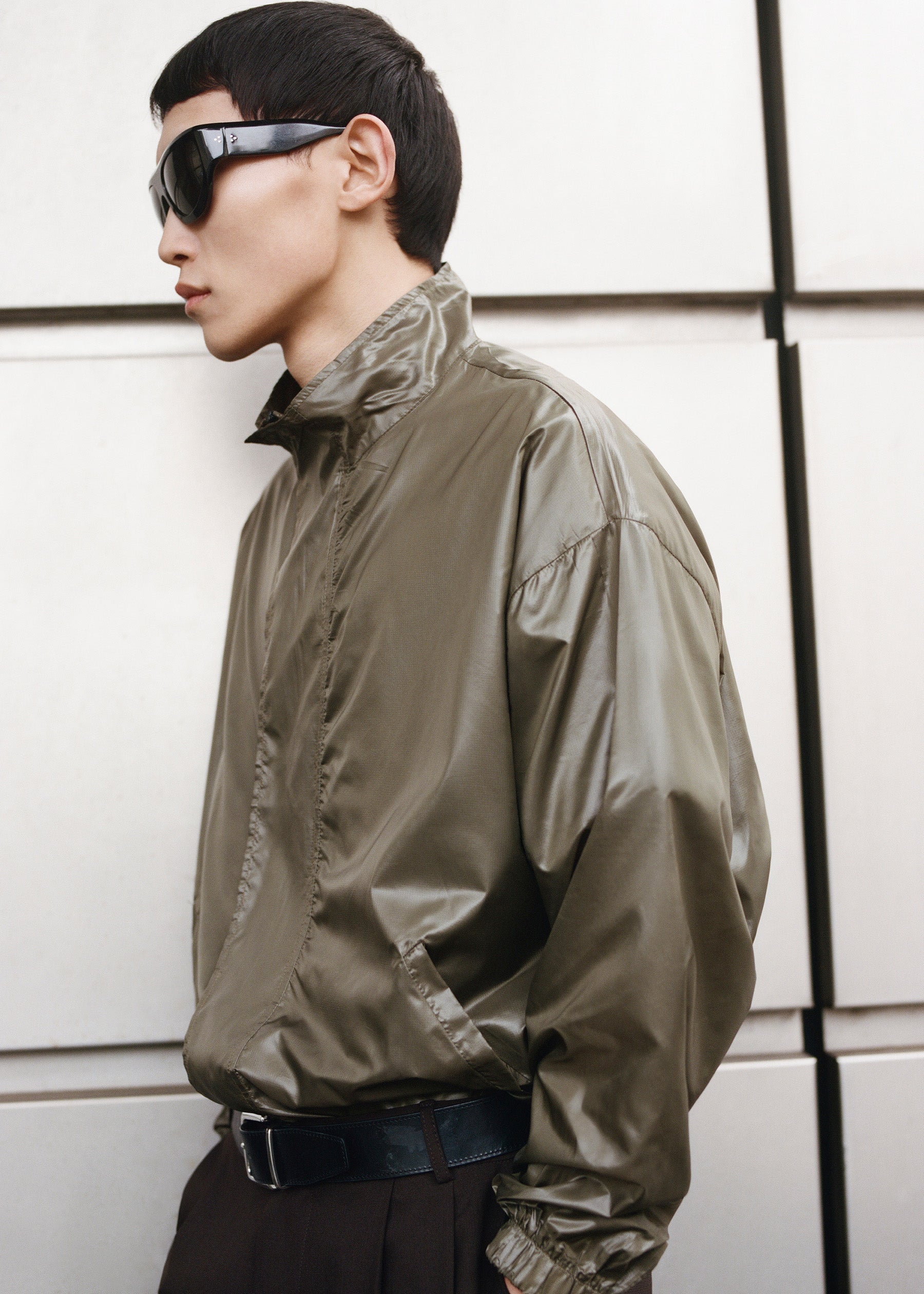 Malmore Windbreaker Jacket - Dark Olive - 7