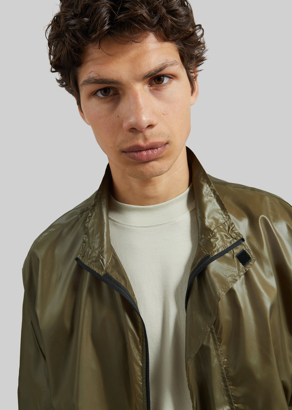 Malmore Windbreaker Jacket - Dark Olive - 1