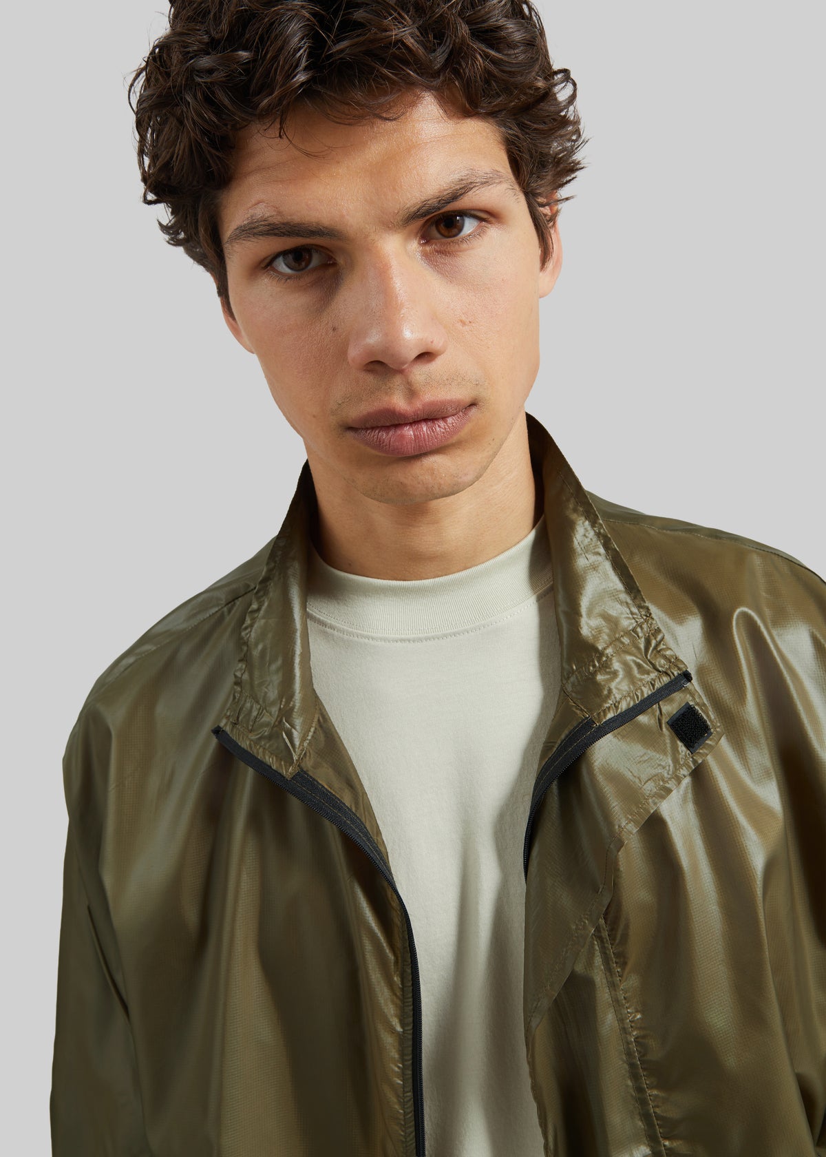 Malmore Windbreaker Jacket - Dark Olive - 2