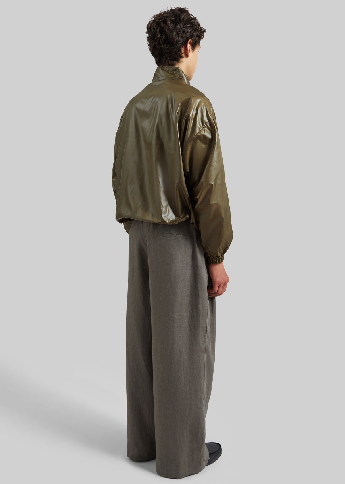 Malmore Windbreaker Jacket - Dark Olive - 10